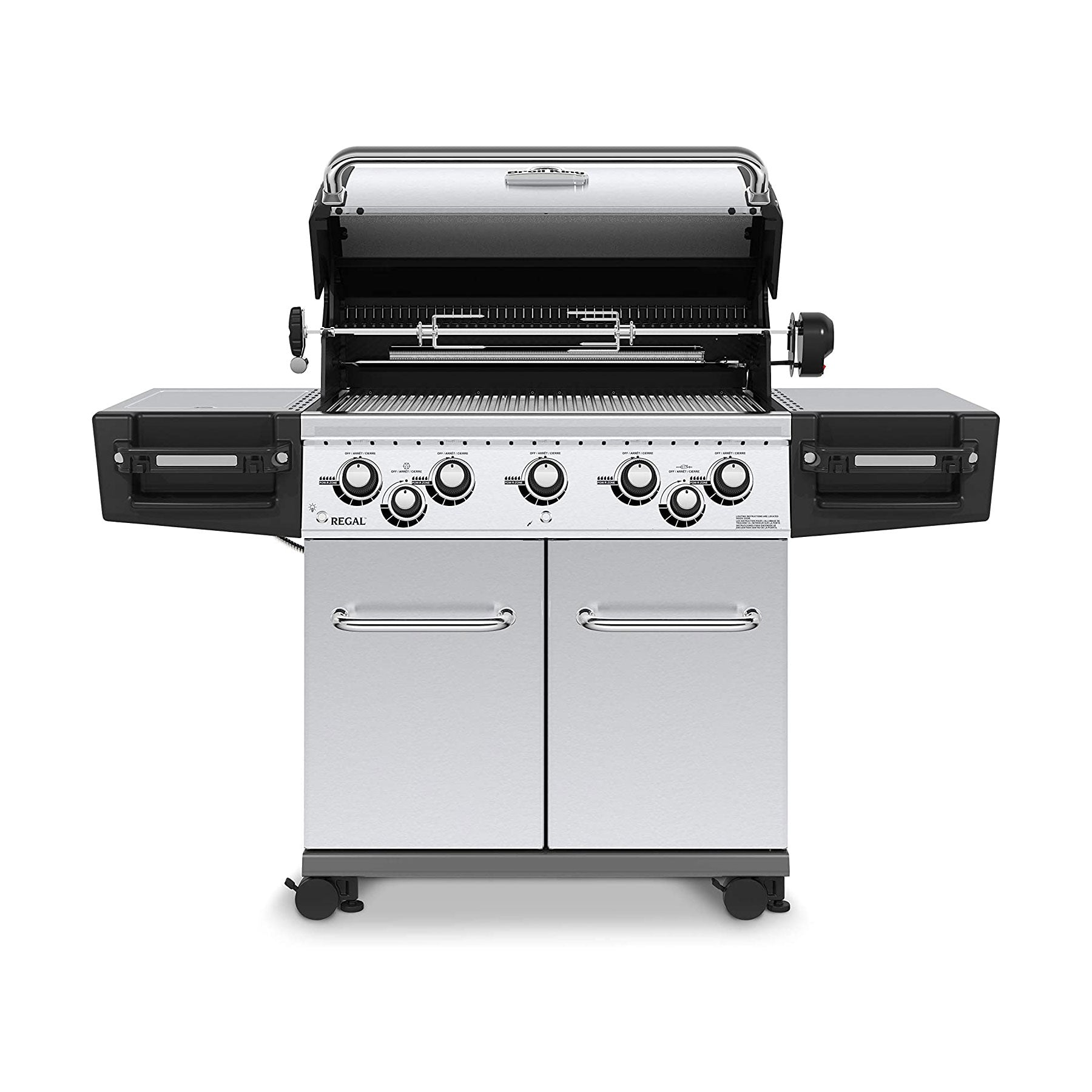 Broil King 5 Burner Regal S590 Pro Liquid Propane Grill, Stainless Steel (Used)