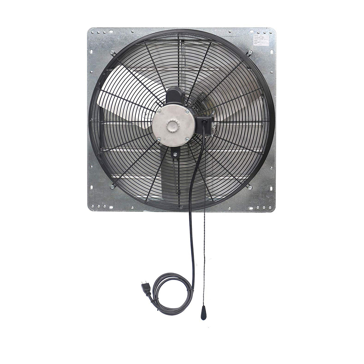 iLiving 2 Speed 24 Inch Exhaust Attic Garage Grow Fan w/ Thermostat (Open Box)