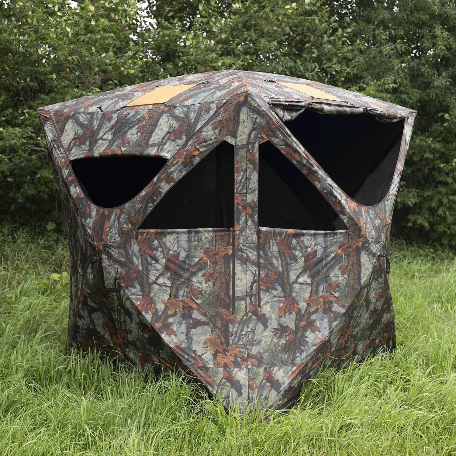 Barronett Blinds Tag Out Pop Up Hunting Blind, Bloodtrail Woodland (Open Box) - VMInnovations