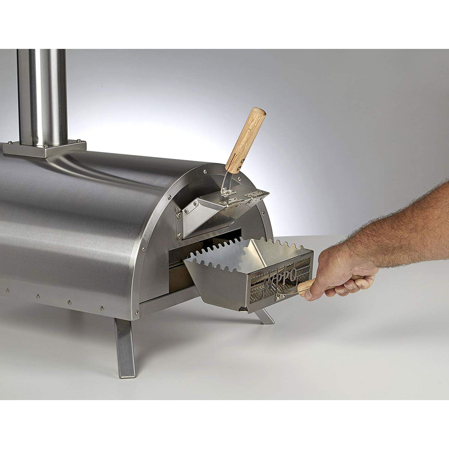 Wood Pellet Pizza Oven WPPO1 Portable Stainless Steel Wood Fired Pizza Oven