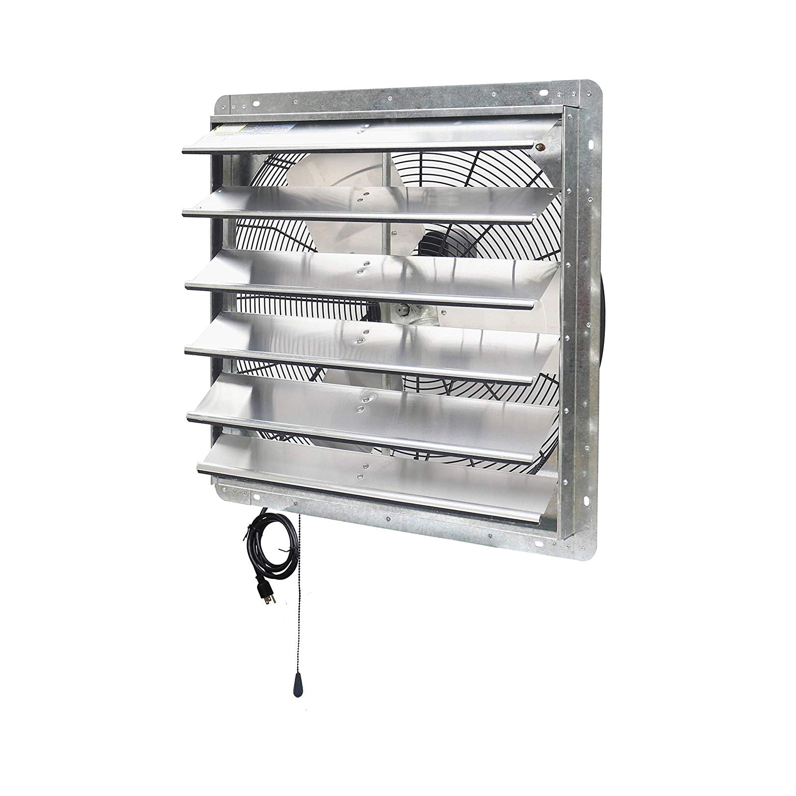 iLiving 2 Speed 24 Inch Exhaust Attic Garage Grow Fan w/ Thermostat (Open Box)