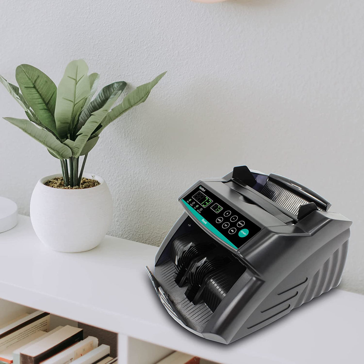 Kolibri Rook Bill Money Counter Machine with Counterfeit Detector (Open Box)