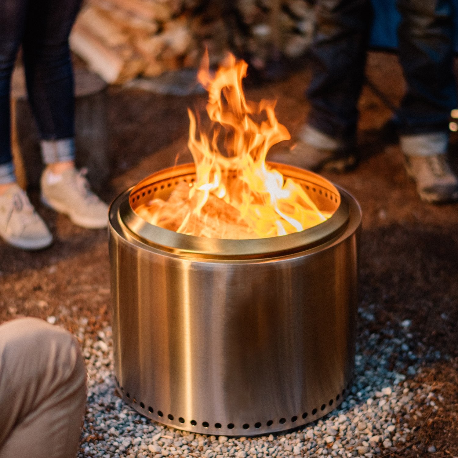 Solo Stove Bonfire Campsite Double Wall Stainless Steel FirePit (Open Box)