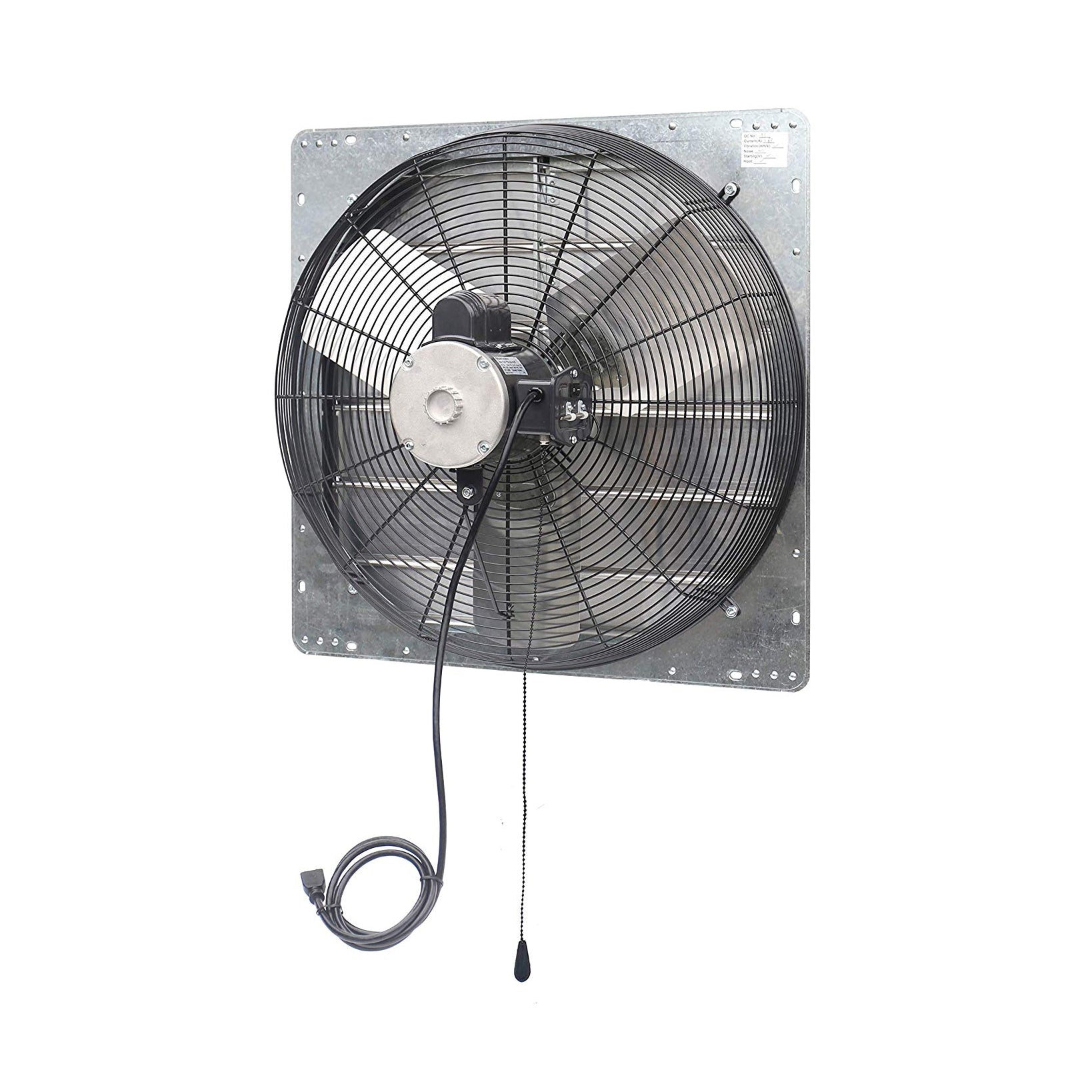 iLiving 2 Speed 24 Inch Exhaust Attic Garage Grow Fan w/ Thermostat (Open Box)