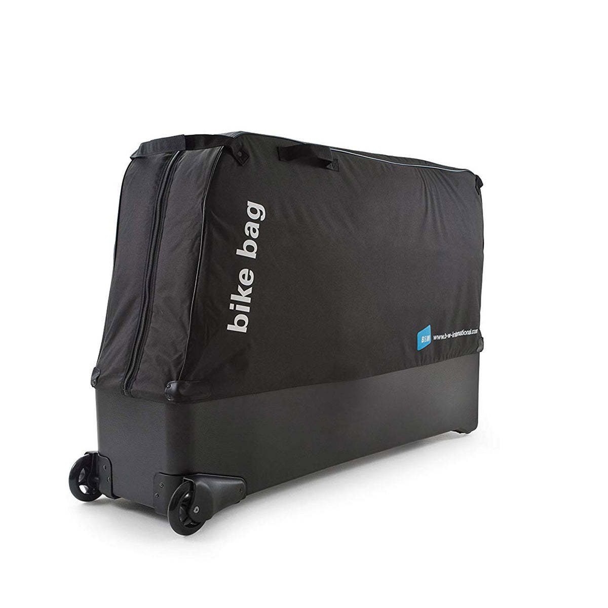 B&W International Mountain Bicycle Bag with Anti Shock Frame, Black (Open Box)