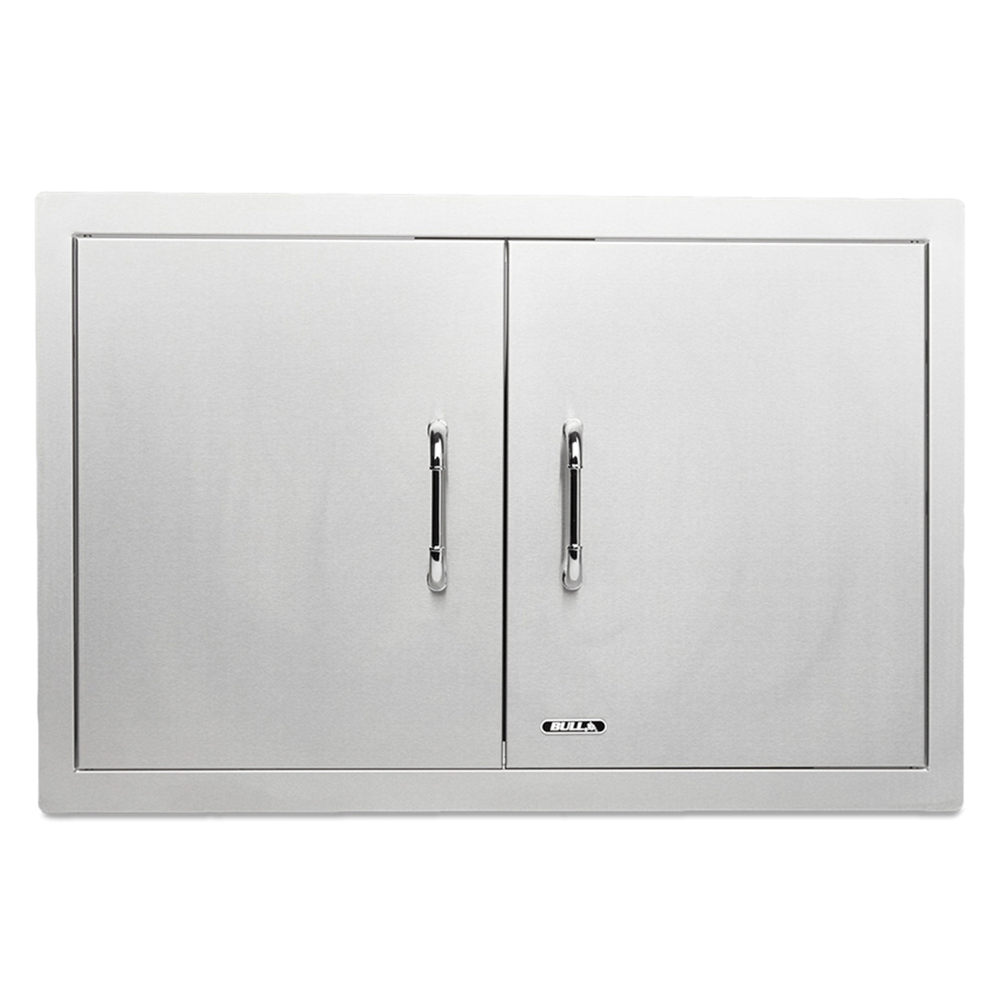 Bull Outdoor Products Stainless Steel Patio Grill Double Access Doors (Damaged)