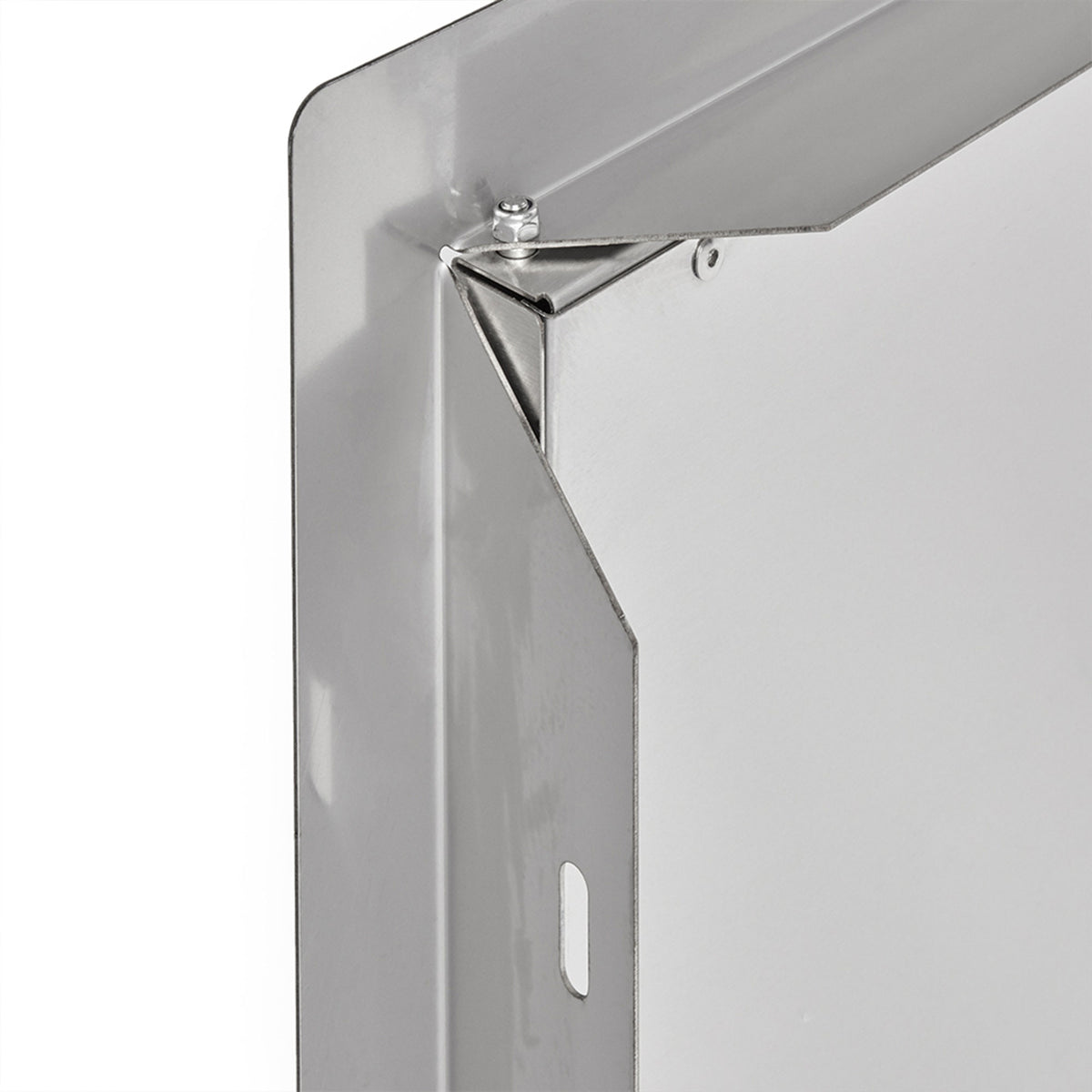 Bull Outdoor Products Stainless Steel Patio Grill Double Access Doors (Damaged)