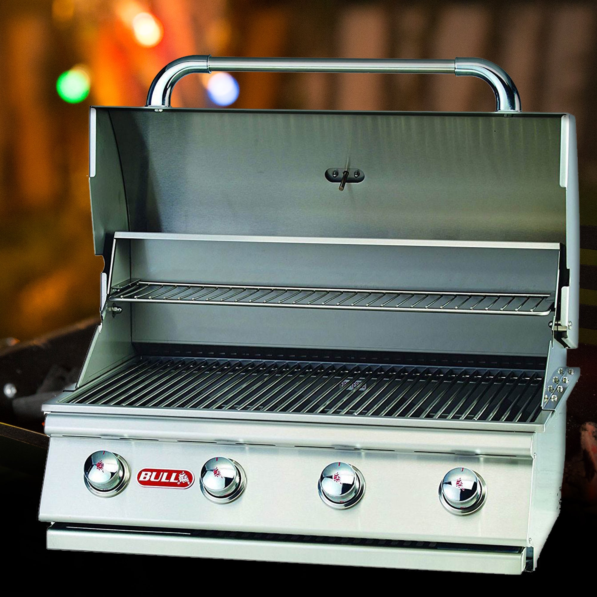 Bull Outdoor Products Liquid Propane Outlaw Drop-In Steel Barbecue Grill Head - VMInnovations
