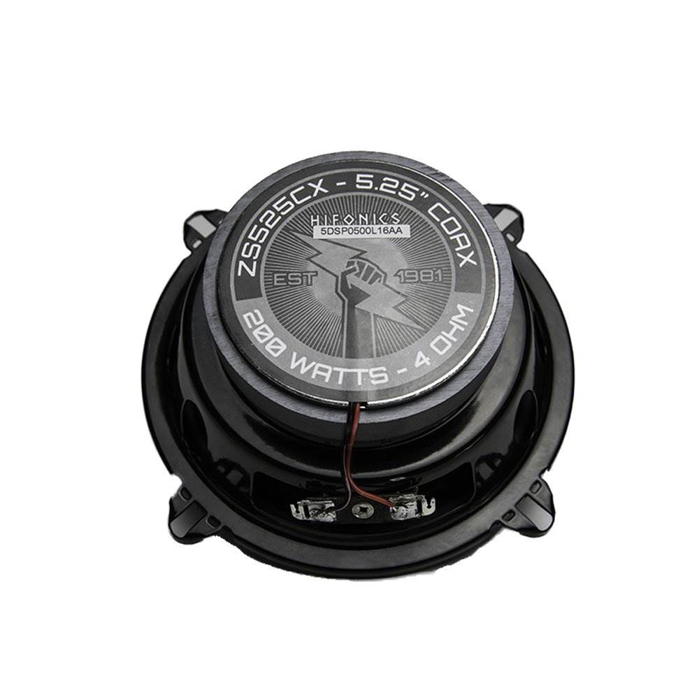 Hifonics Zeus 200 Watt 5.25" 2 Way 4 Ohm Car Audio Coaxial Speakers (Open Box)