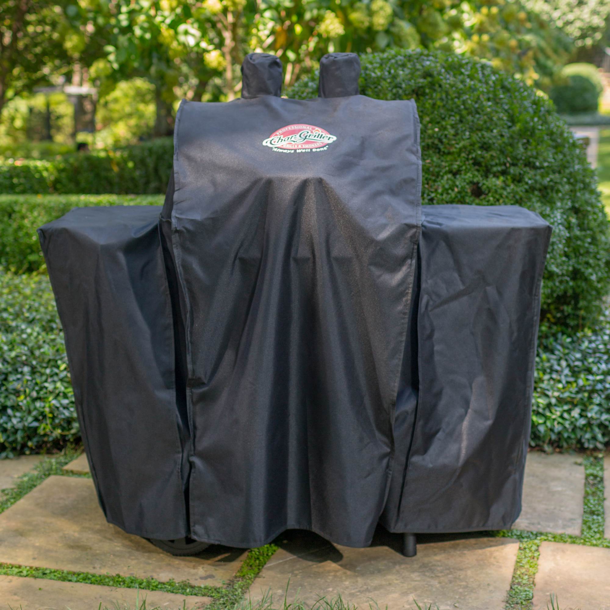 Char Griller 3-Burner Grillin' Pro Propane Gas Grill + Full Length Grill Cover