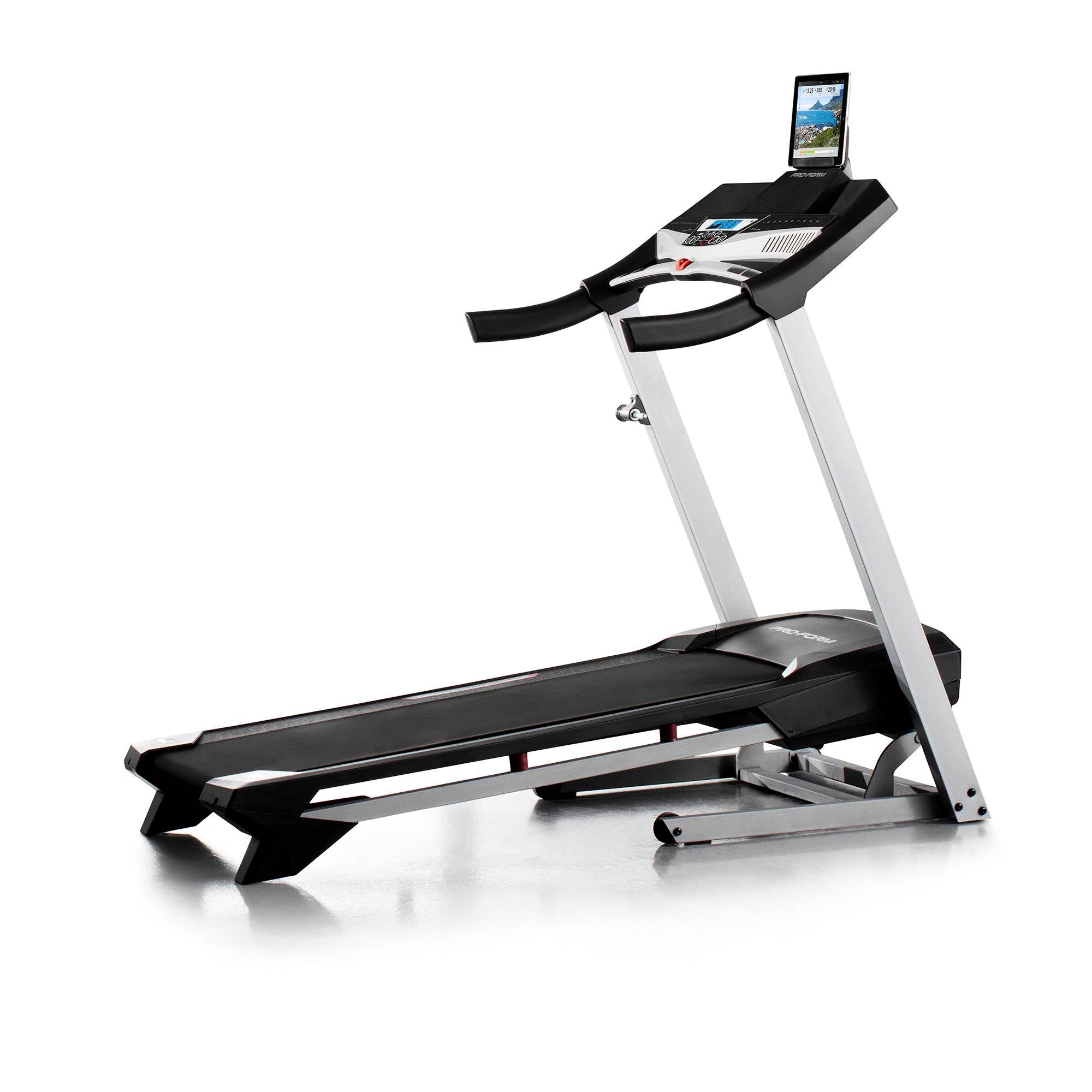 ProForm 305 CST Electric Folding Running Exercise Incline Treadmill + Floor Mat