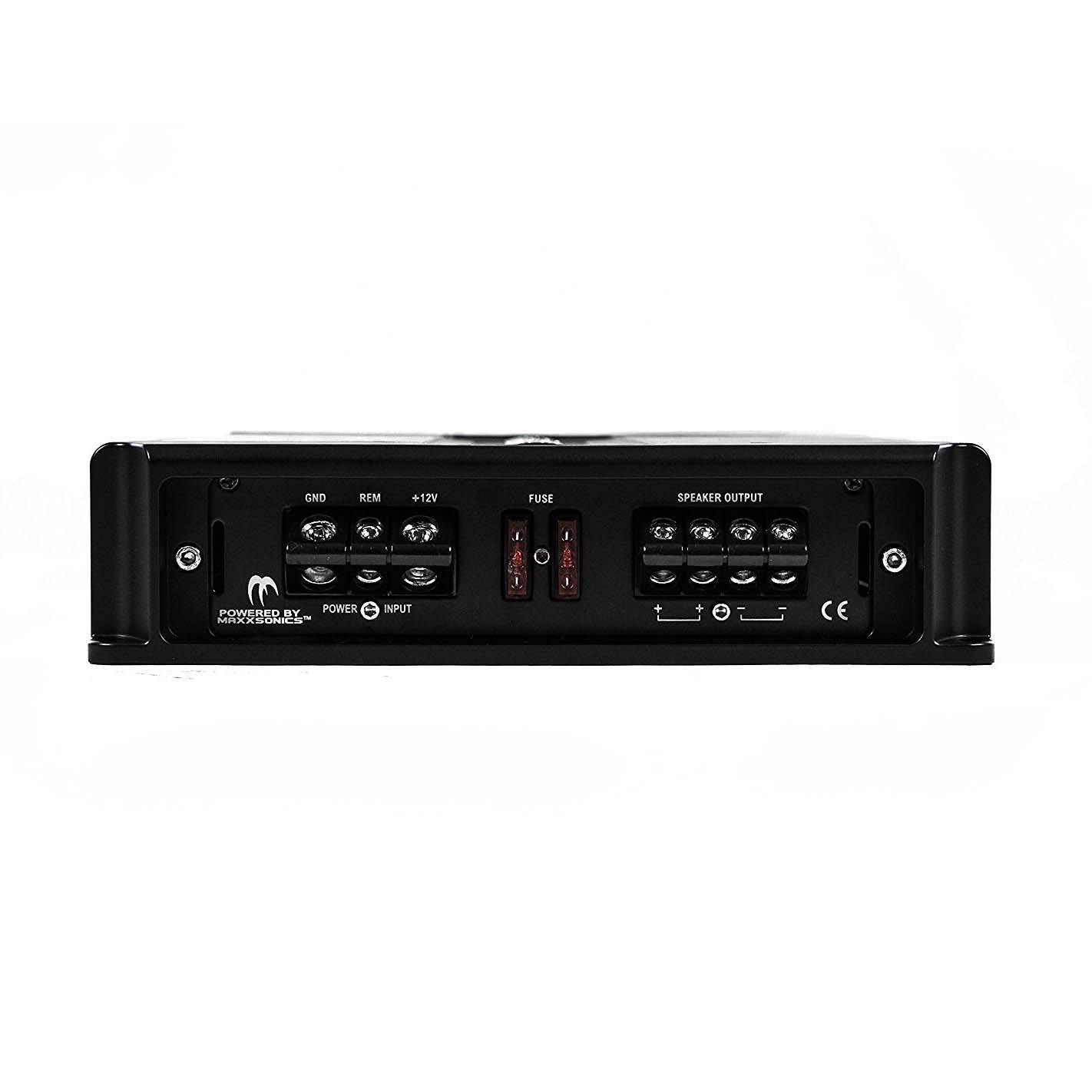Crunch Power Drive 3000W Mono Class D Car Audio Amplifier + 4 Gauge Wiring Kit