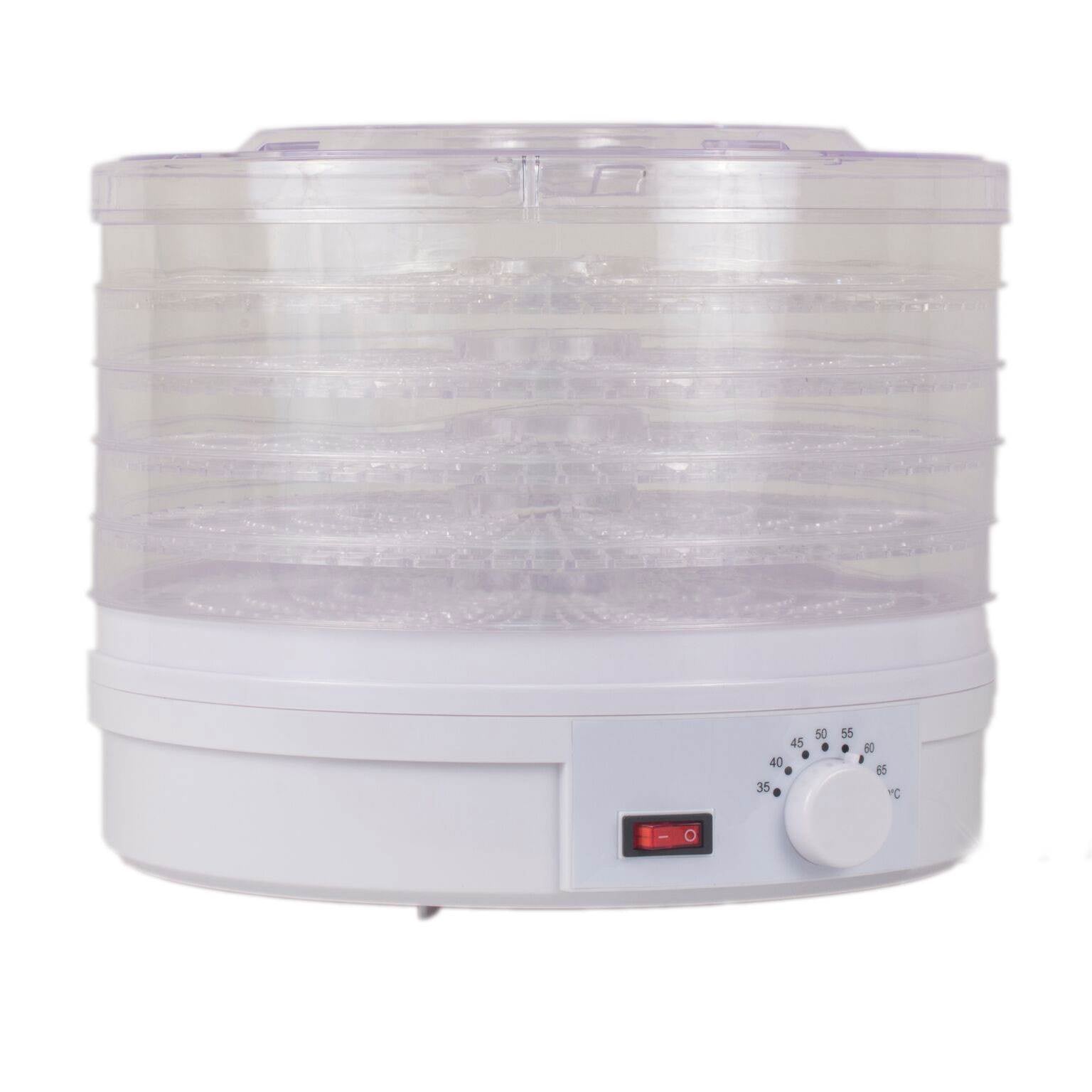 Westinghouse Electric 5 Tray 245 Watt Food Dehydrator Dryer, White (Open Box)
