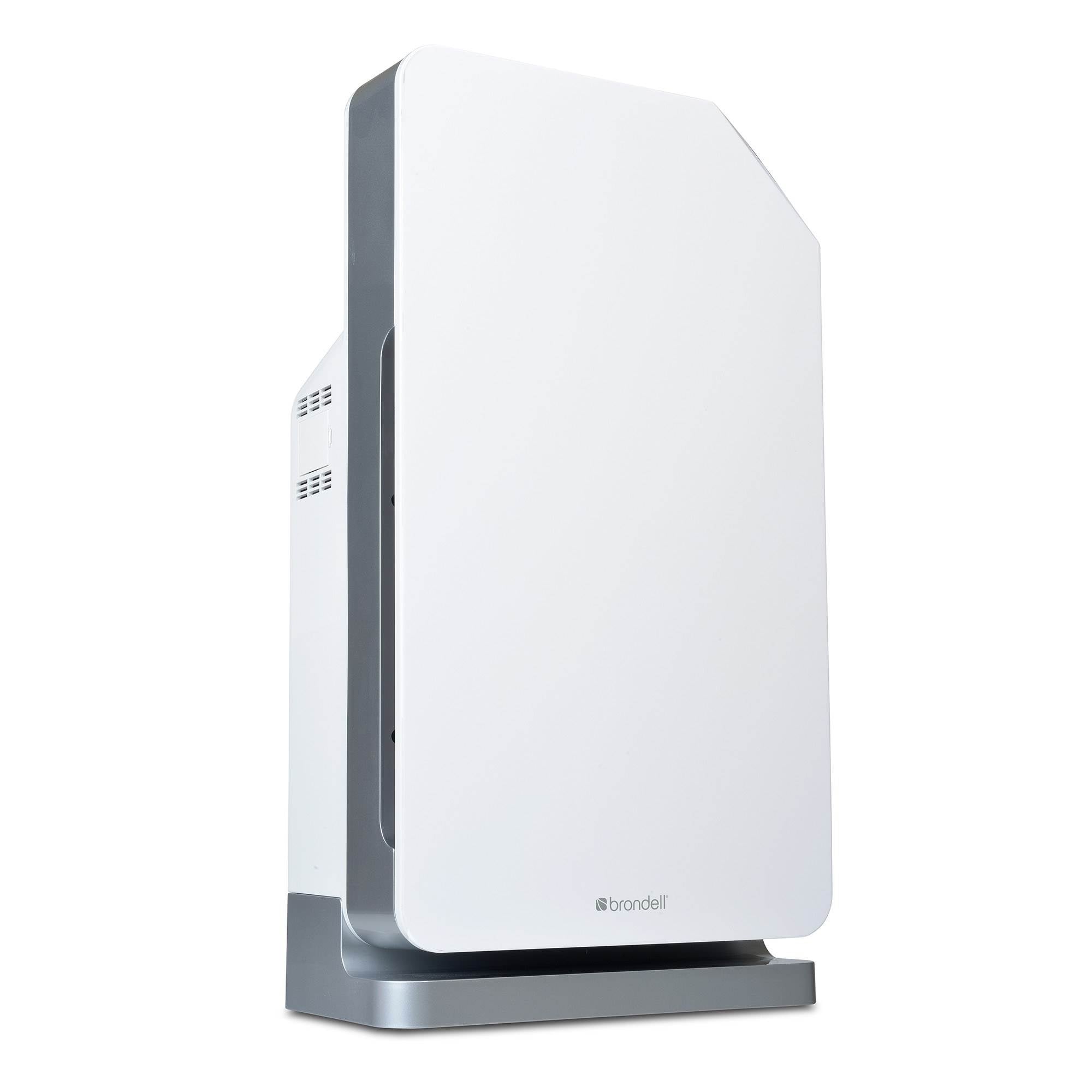 Brondell O2+ Balance True 3 Stage Carbon Filtration Hepa Air Purifier, White