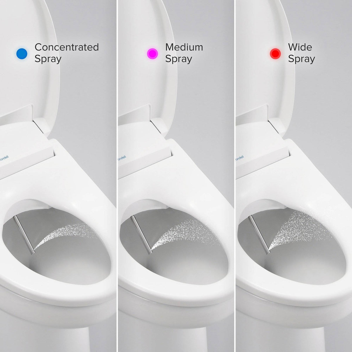 Brondell Swash 1200 Electric Bathroom Bidet Toilet Seat Attachment (Open Box)
