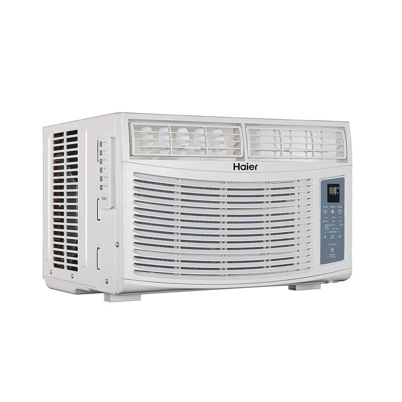 Haier HWR06XCR 6,000 BTU 115V Electric Window Air Conditioner AC Unit (2 Pack)