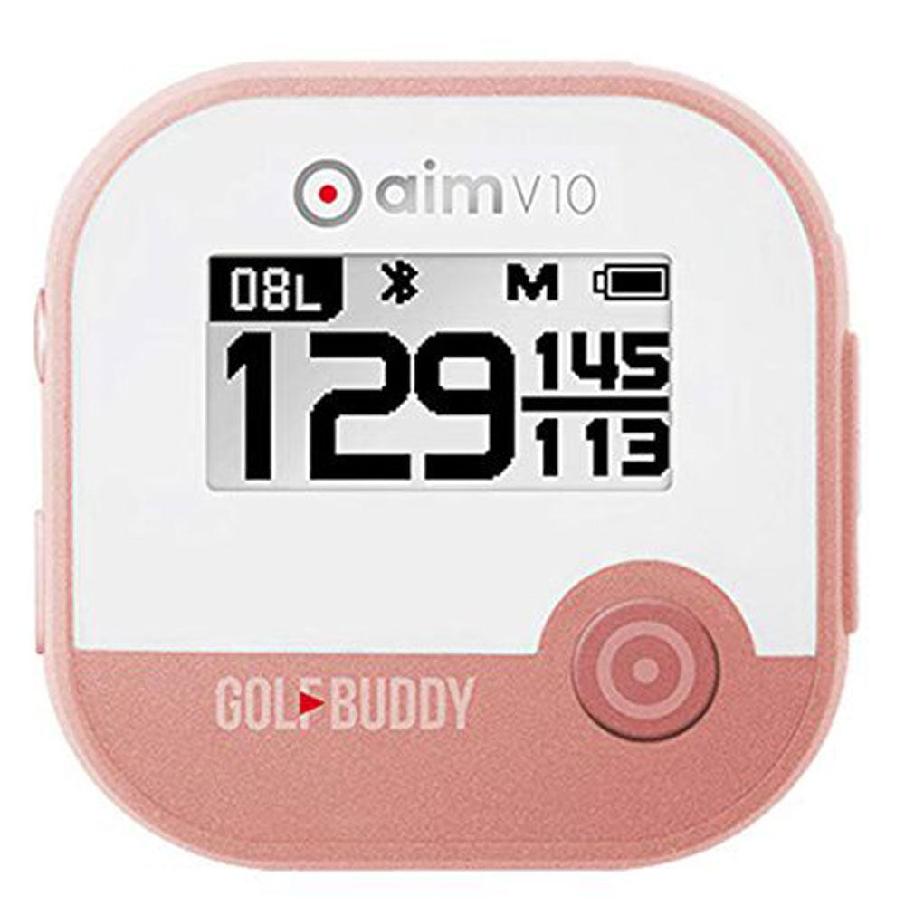 GolfBuddy 1.2 Inch LCD Display Visual Golf Green GPS, Rose Gold (For Parts)