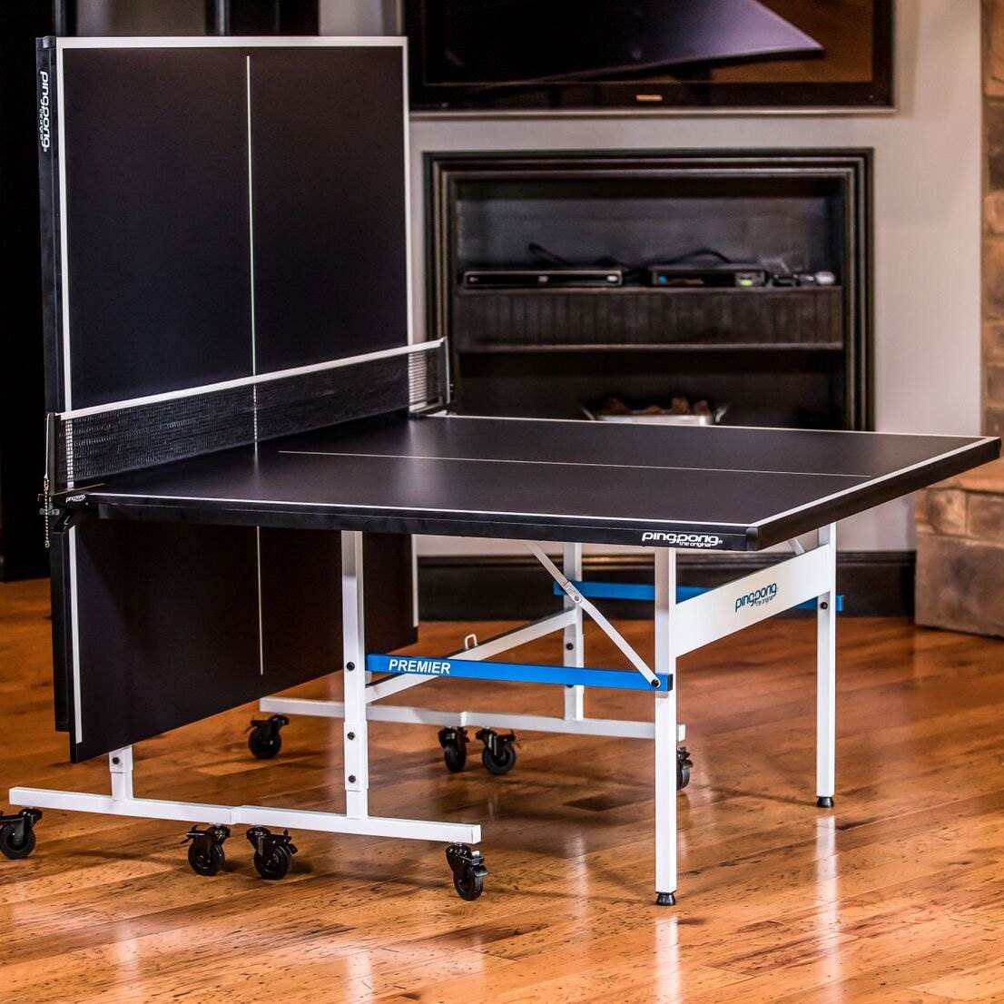 Ping Pong Premier Sport Regulation Size Table Tennis Folding Table (Open Box)