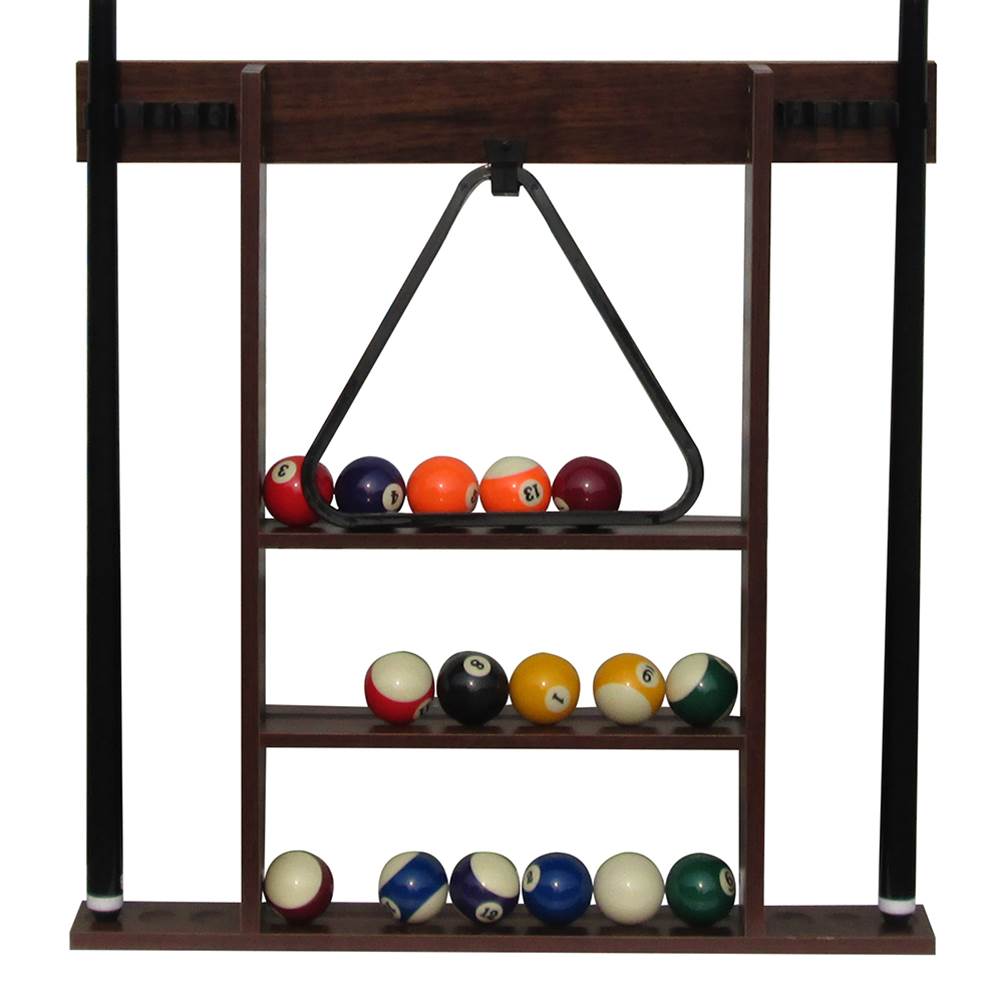 Sportcraft 7.5' Pool Table w Cue Rack & Accessories (Certified Refurbished)