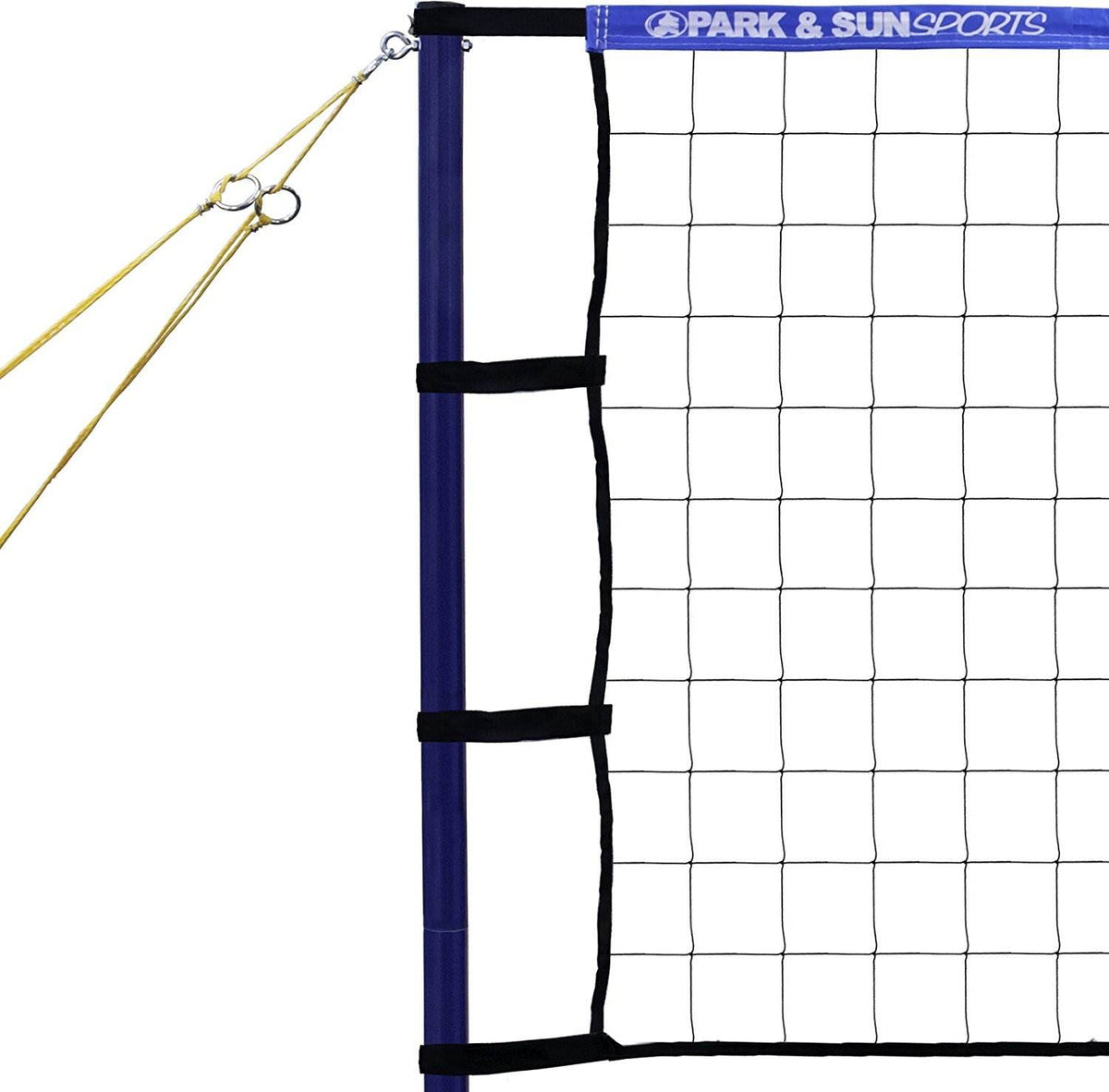 Park & Sun Spiker Sport Steel Blue Volleyball Net Set w/ Bag (For Parts)