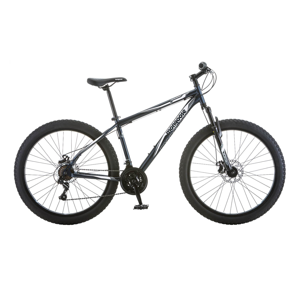 Mongoose 27.5" Hondo 21 Speed Disc Brake Mens Rugged Mountain Bike (For Parts)