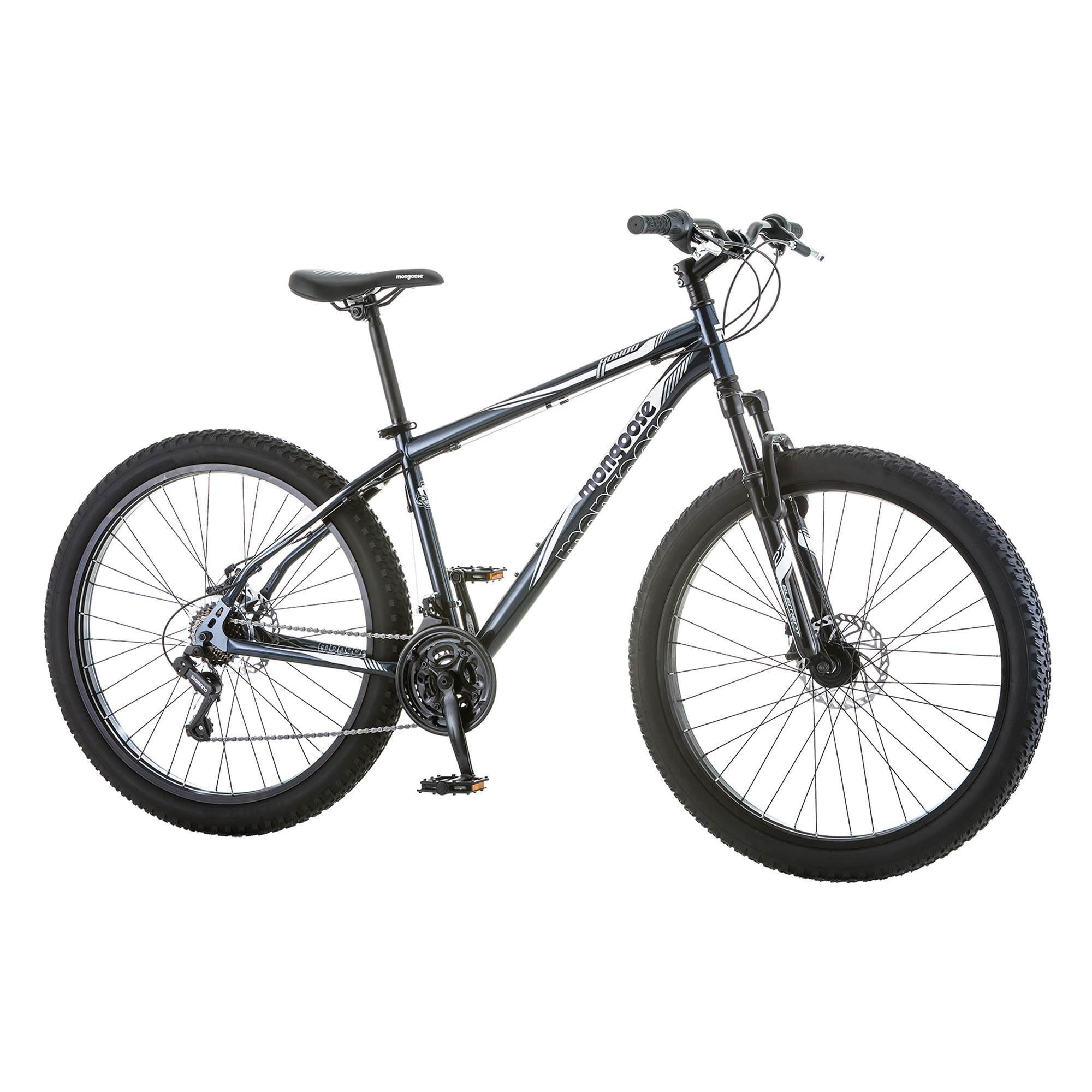 Mongoose 27.5" Hondo 21 Speed Disc Brake Mens Rugged Mountain Bike (For Parts)