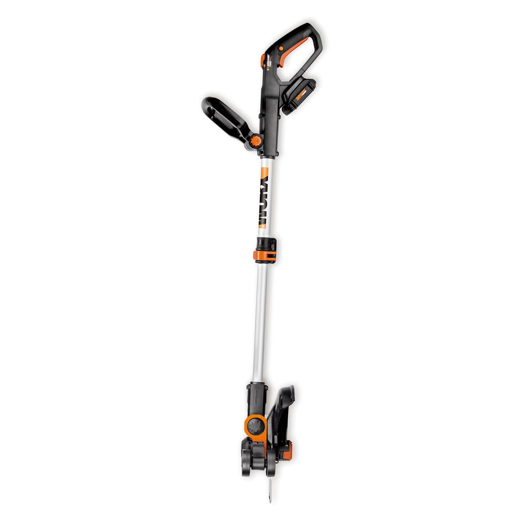 Worx 12" 20V Li-Ion String Trimmer & Edger w/ Batteries & Charger (For Parts)