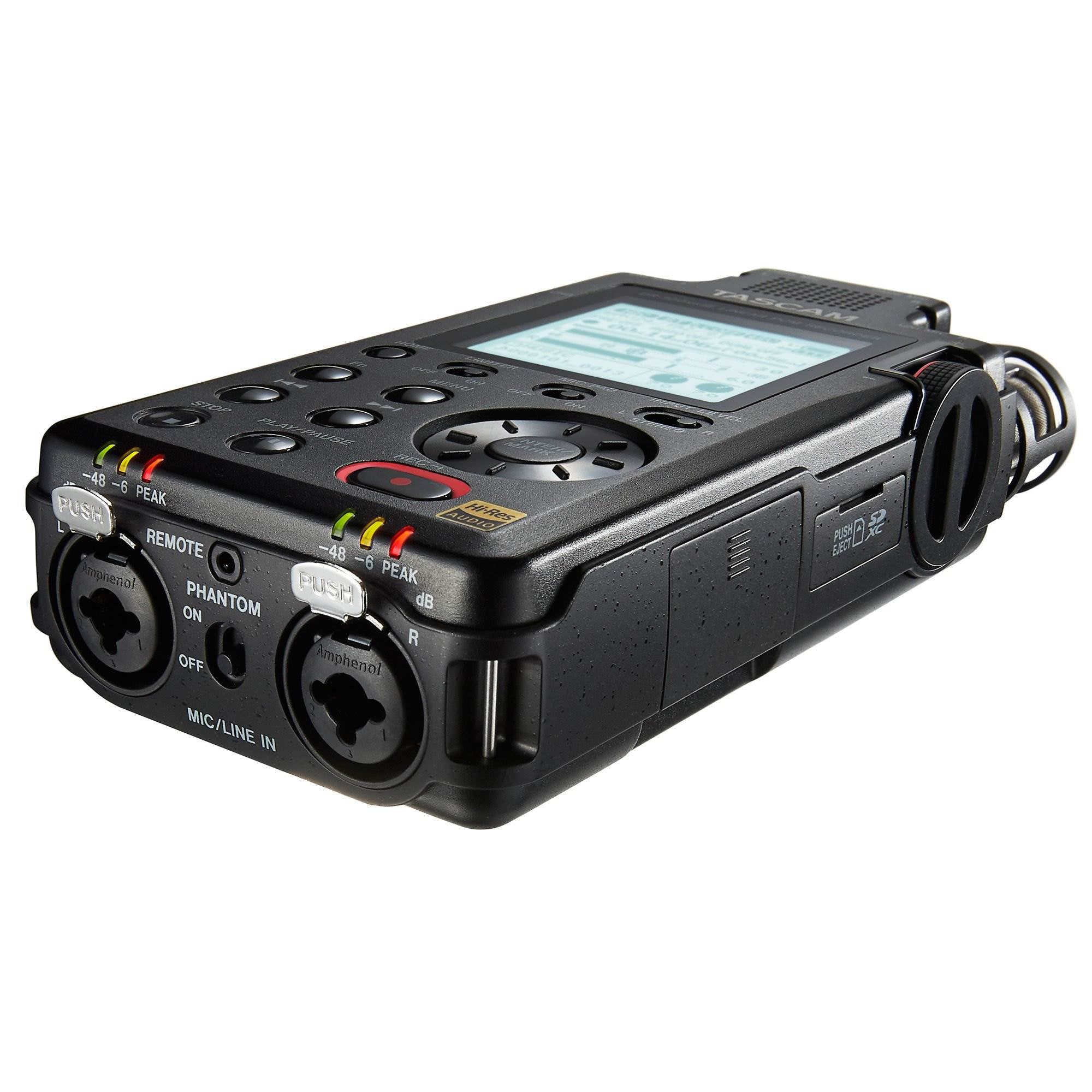 Tascam Handheld Portable Linear PCM Digital Audio Recorder (Open Box)