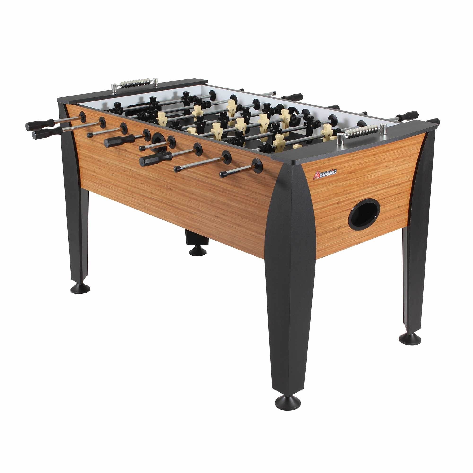 Atomic Games Pro Force Wood Manual Scoring Gameroom Arcade Foosball Soccer Table