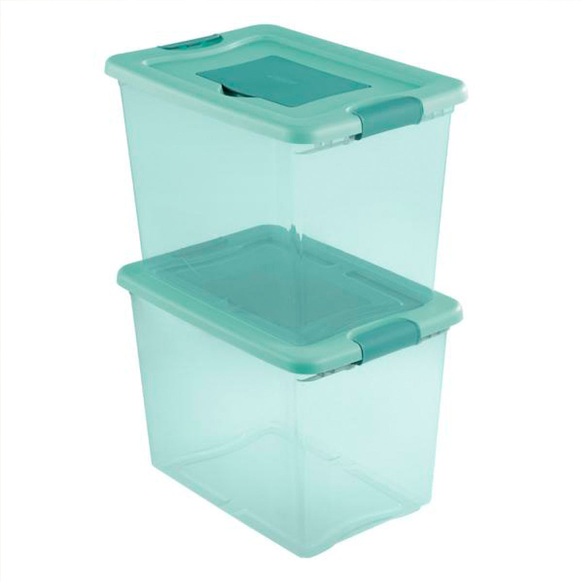 Sterilite 25 Quart Fresh Scent Stackable Plastic Storage Box Container (18 Pack)