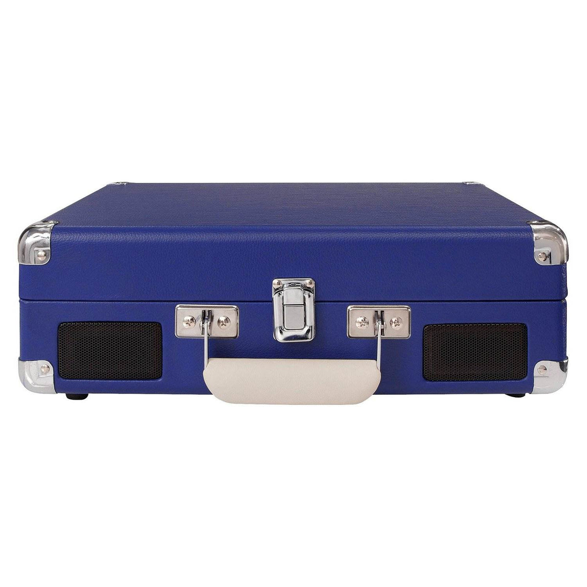 Crosley Cruiser Deluxe Portable 3 Speed Bluetooth Record Turntable, Blue (Used)