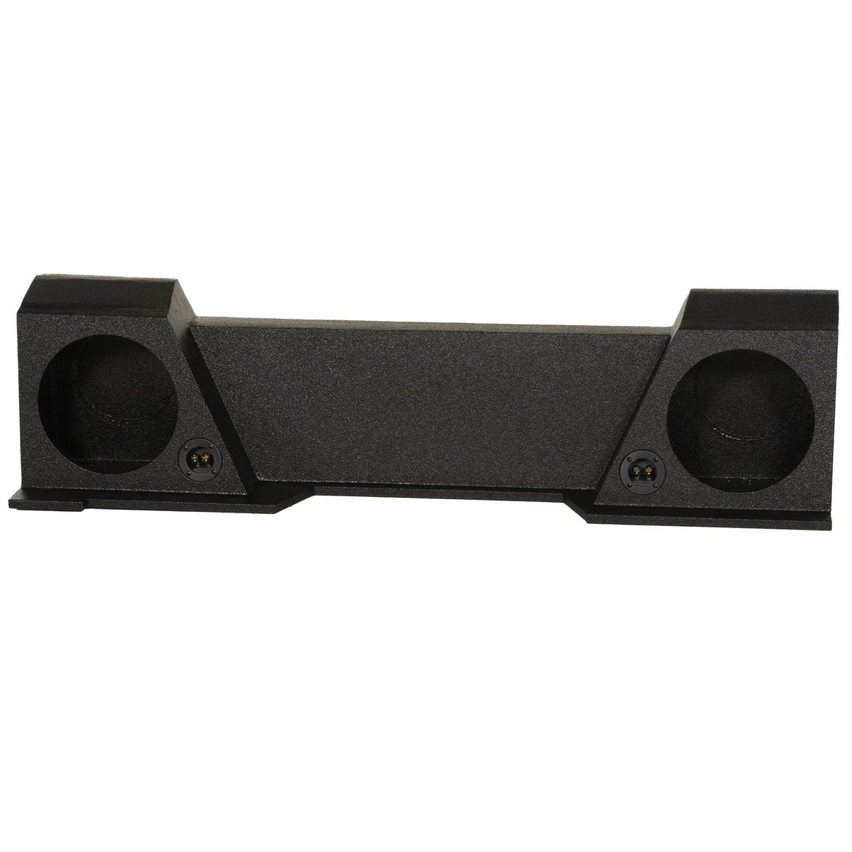 QPower 2-Hole 10" Sub Enclosure for GMC/Chevy 2007-2013 Extended Cab (Open Box)