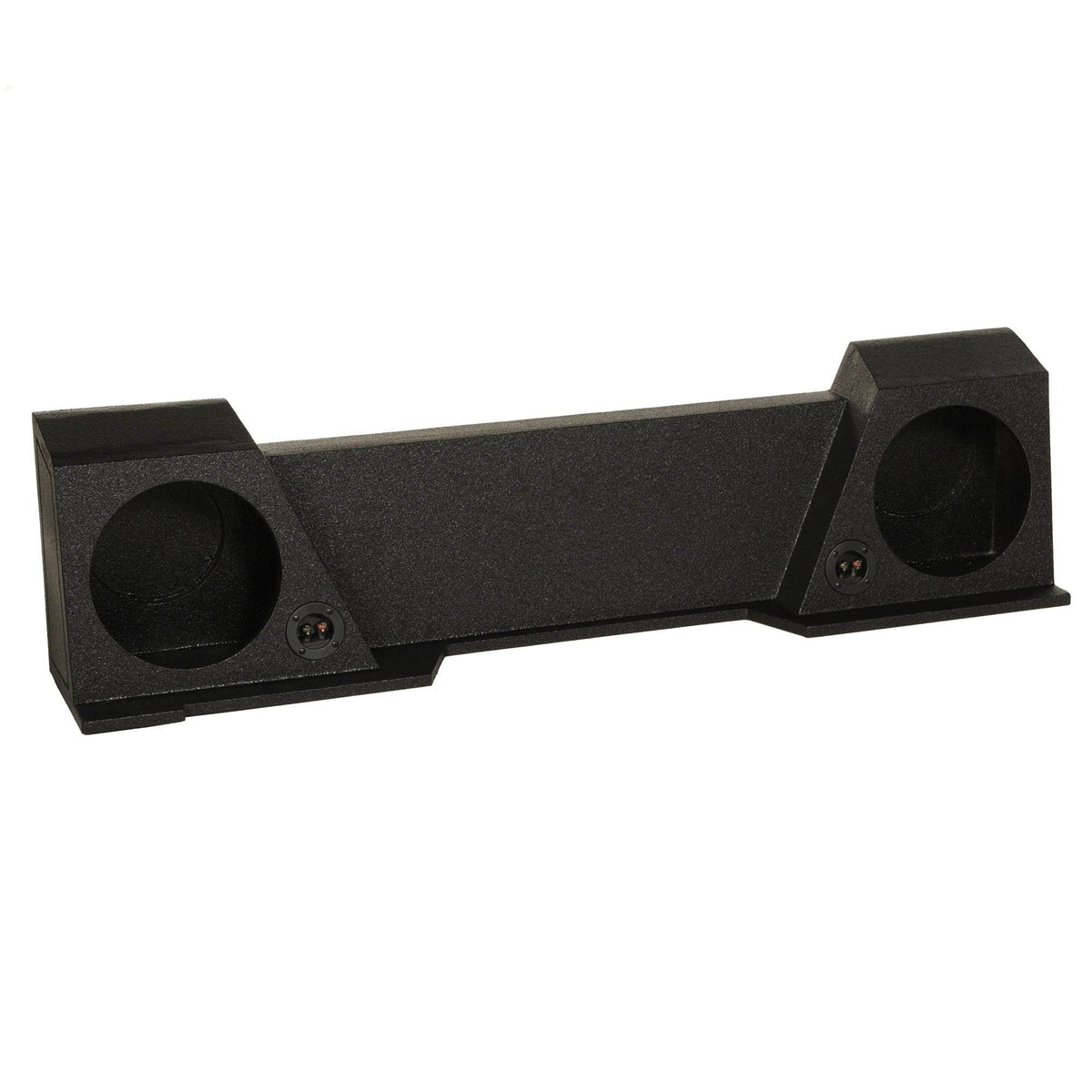 QPower 2-Hole 10" Sub Enclosure for GMC/Chevy 2007-2013 Extended Cab (Open Box)