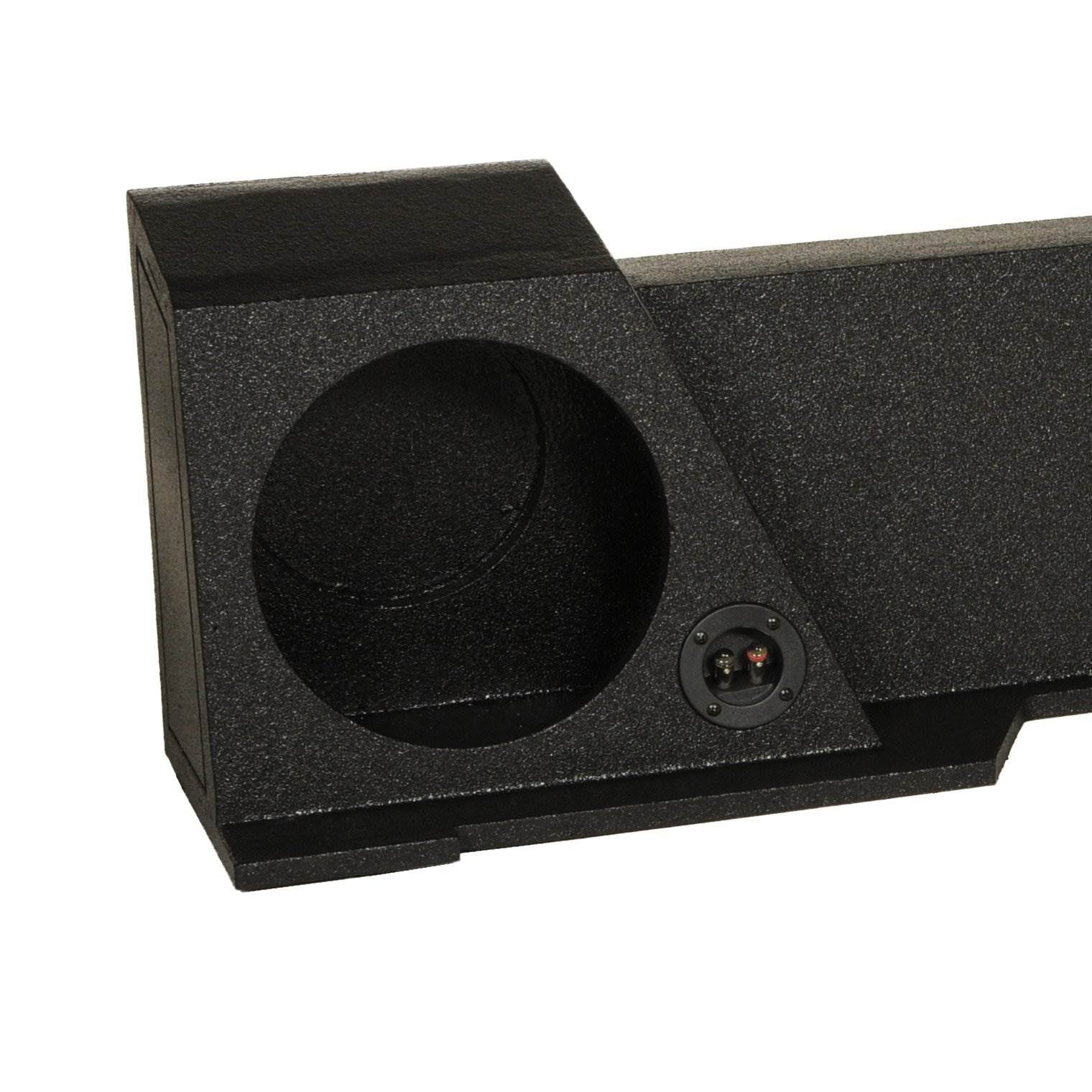 QPower 2-Hole 10" Sub Enclosure for GMC/Chevy 2007-2013 Extended Cab (Open Box)