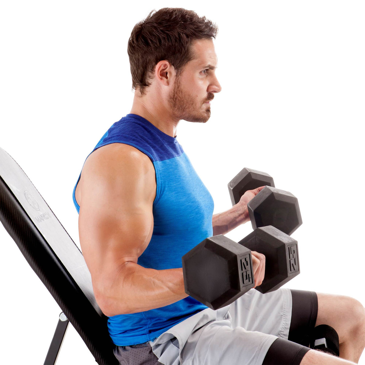 Marcy Pro Home Gym Utility Exercise Weight Training Workout Bench (Used)