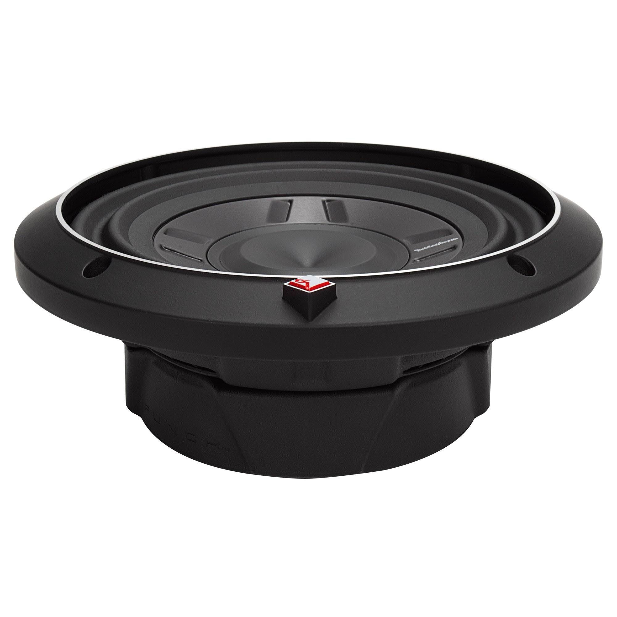 Rockford Fosgate 8" 300W Car Audio Shallow Mount 2 Ohm DVC Subwoofer (Open Box)