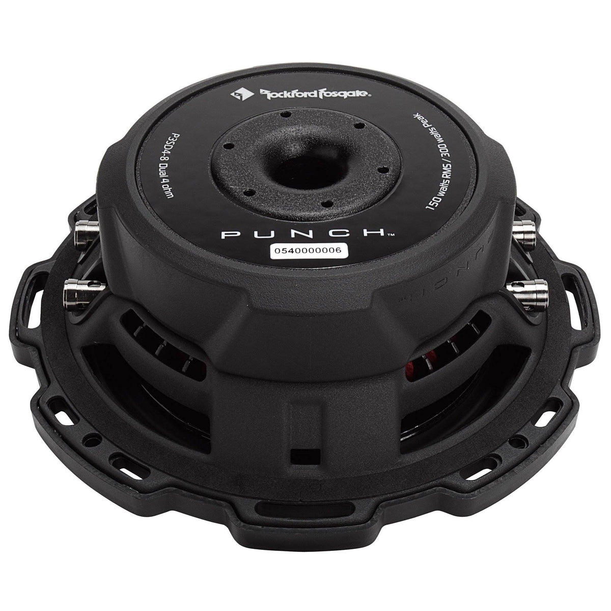 Rockford Fosgate 8" 300W Car Audio Shallow Mount 2 Ohm DVC Subwoofer (Open Box)