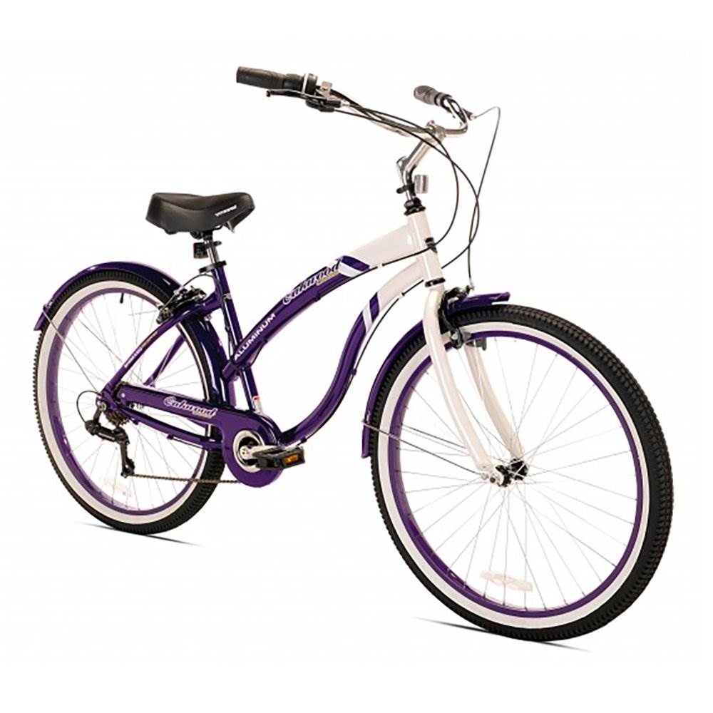 Oakwood Womens 26" White Wall Tire 7-Speed Beach Cruiser Bike (For Parts)