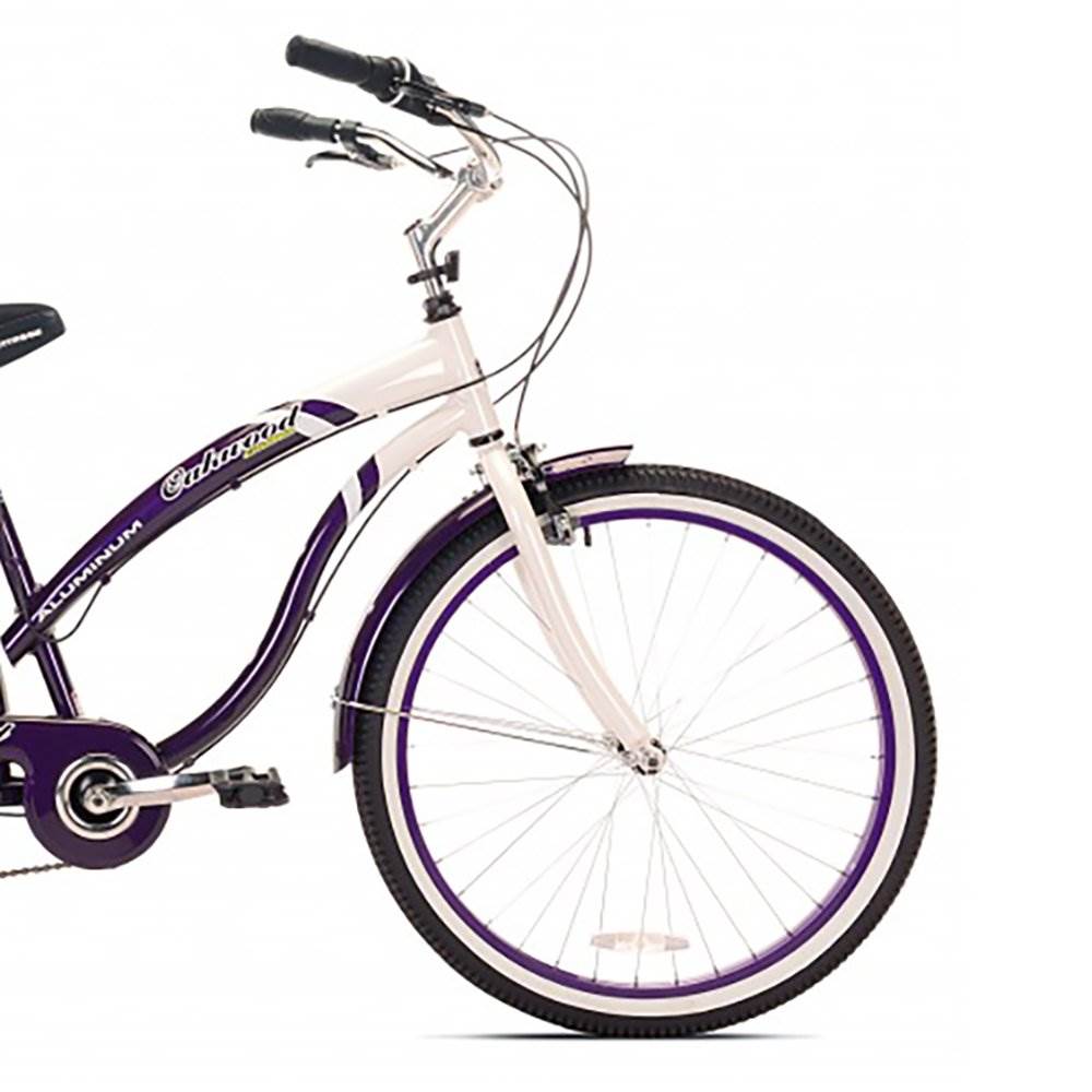 Oakwood Womens 26" White Wall Tire 7-Speed Beach Cruiser Bike (For Parts)
