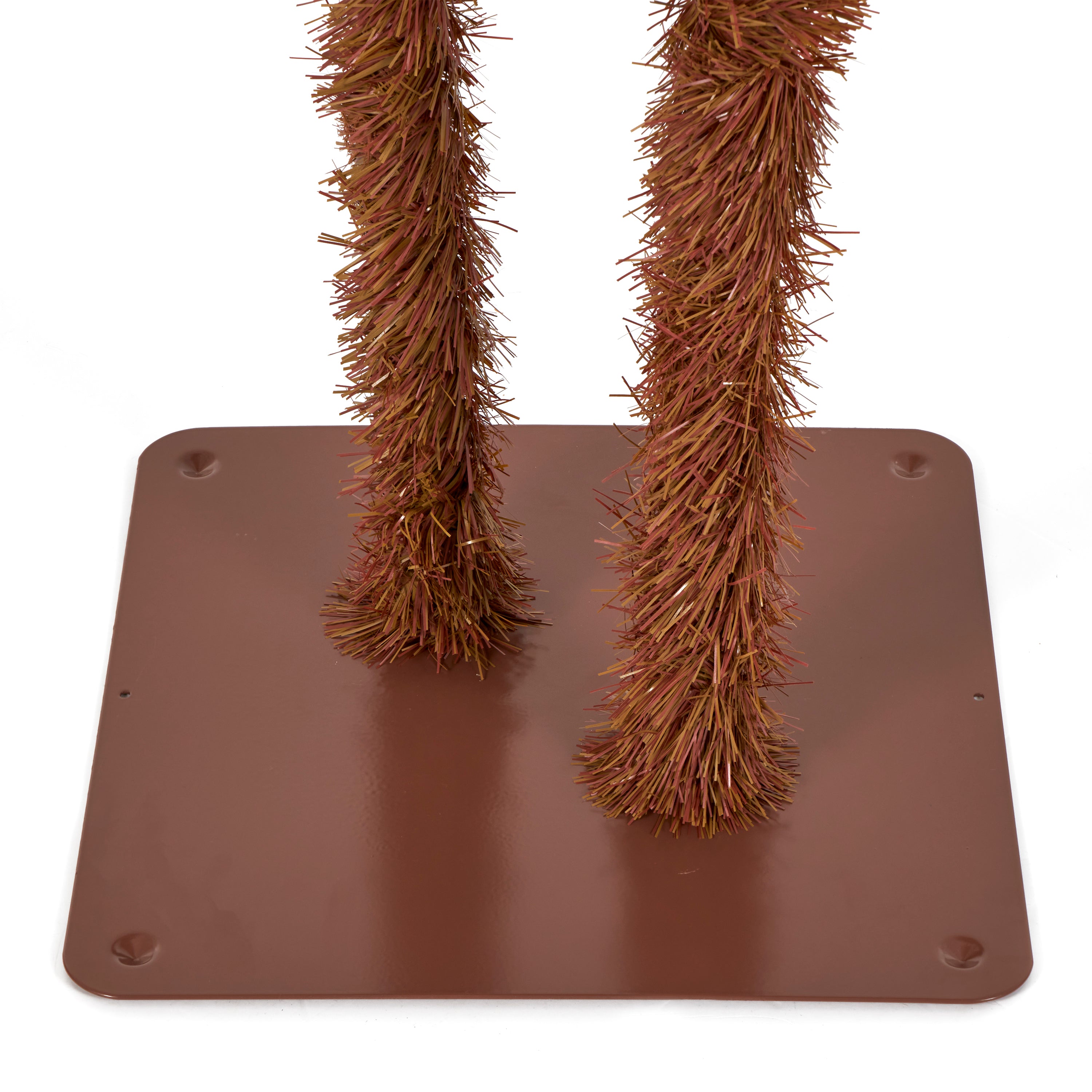 Home Heritage 5'&3' 150 LED Pre-Lit Artificial Double Christmas Tree(Open Box)