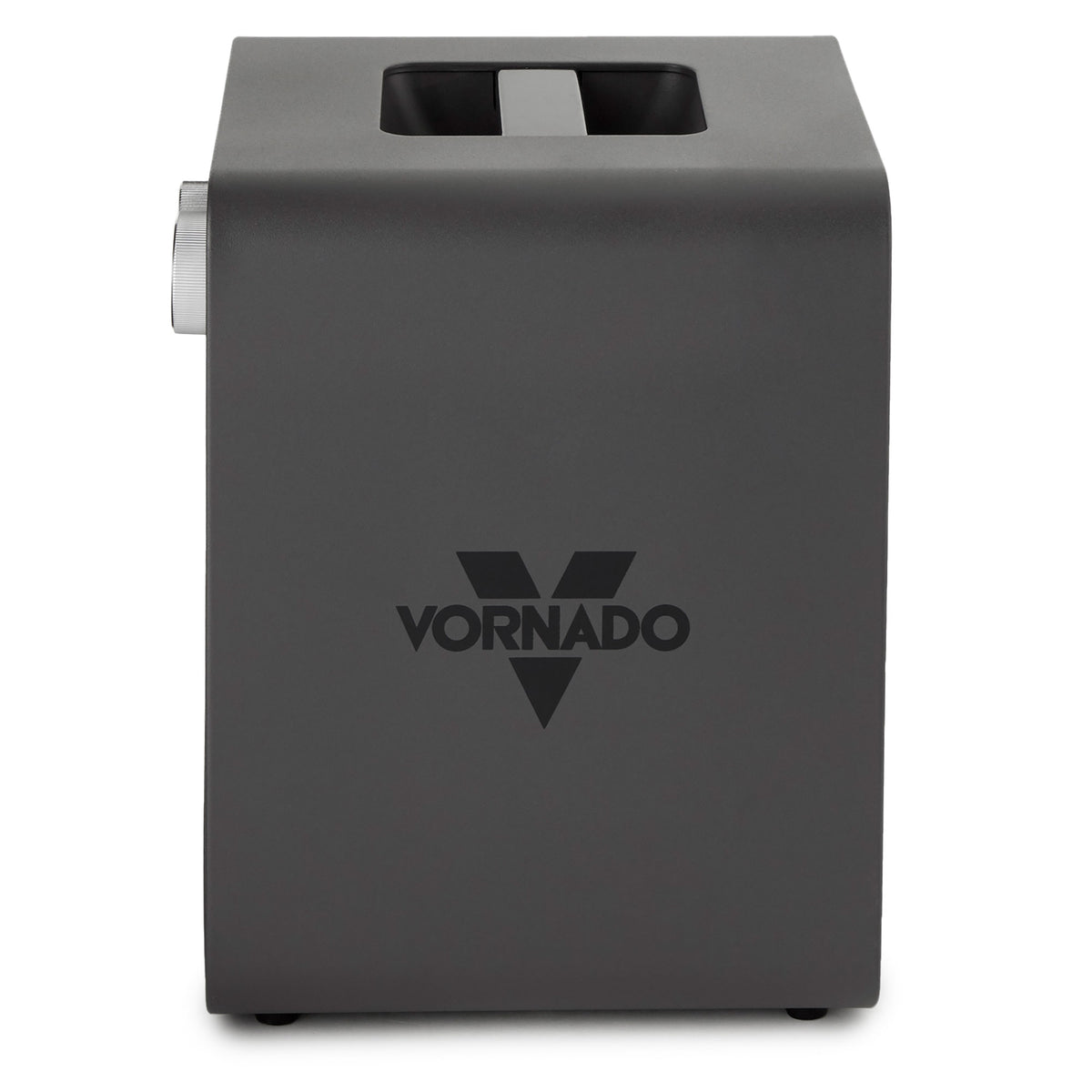 Vornado 2 Setting Vortex Circulation Sleek Metal Room/Space Heater, Black (Used)