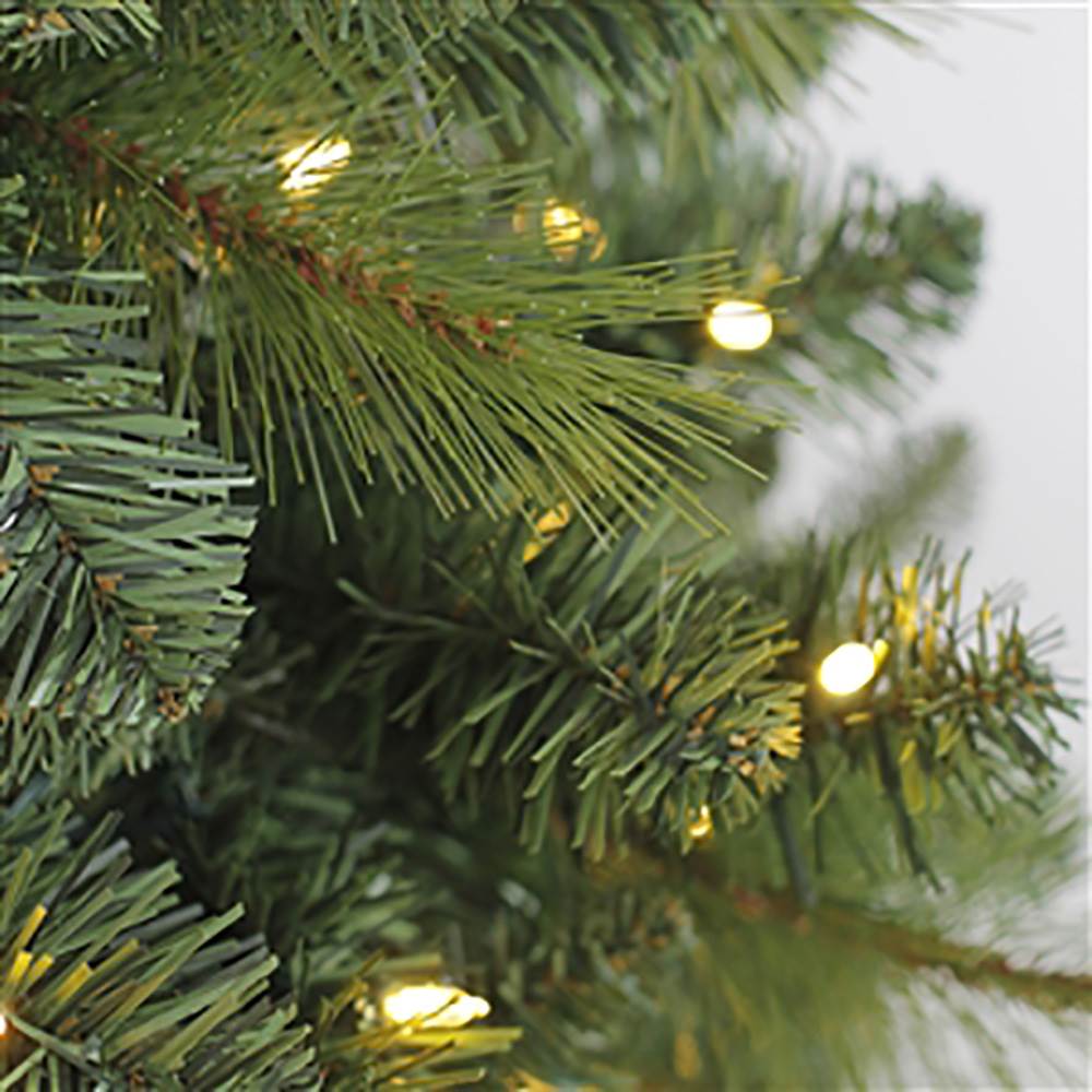 Evergreen Classics 7' Lansing LED Mixed Needle Artificial Christmas Tree (Used)
