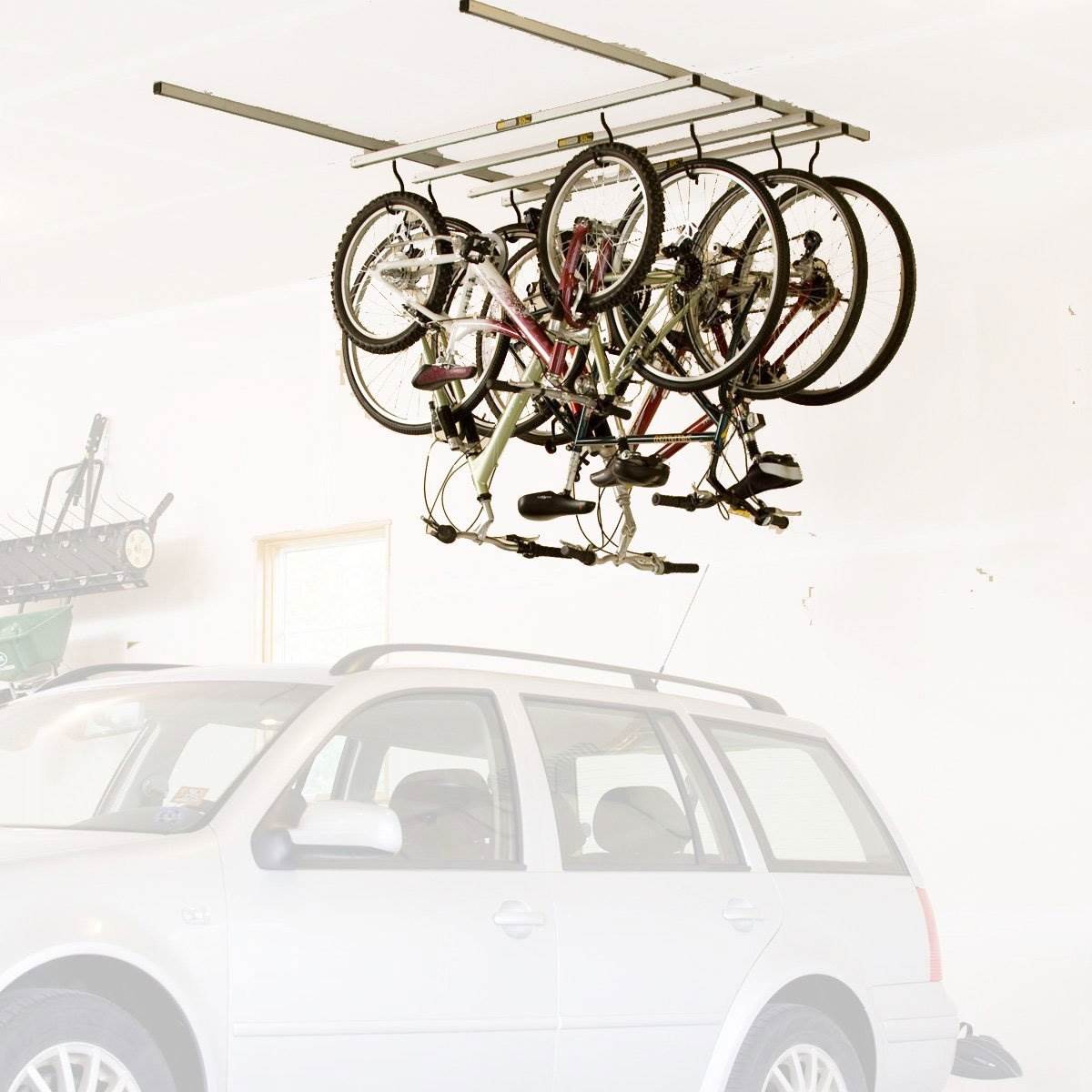 Saris Cycling 6020 Indoor CycleGlide Mounted Bike Rack Storage (Open Box)