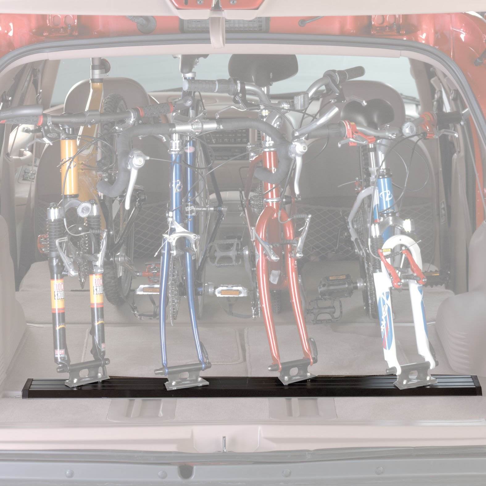 Saris Traps 35" Triple Track Inside SUV Van Truck Vehicle 4 Bike Fork Rack(Used)