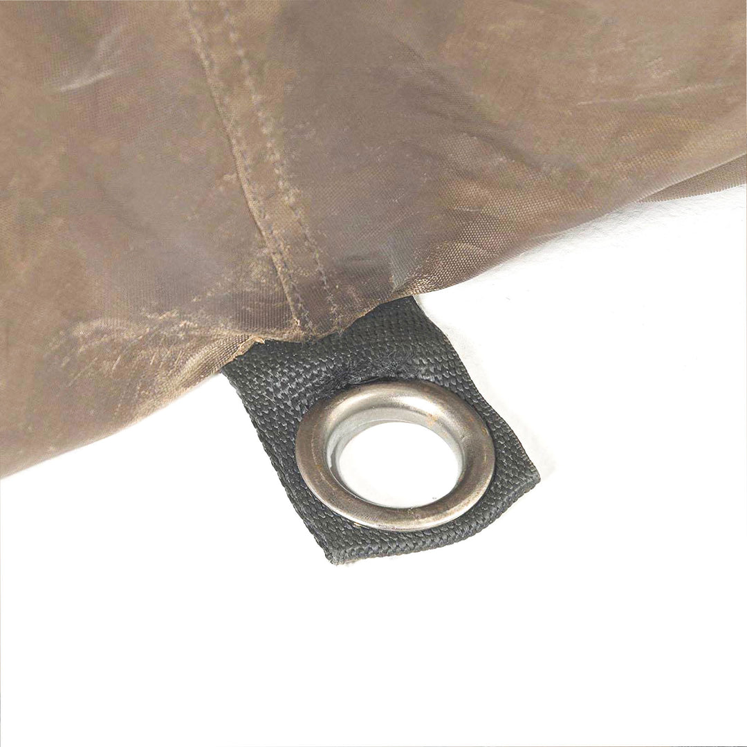 CLAM Quick Set Traveler Portable Camping Gazebo Canopy Shelter, Brown (Used) - VMInnovations