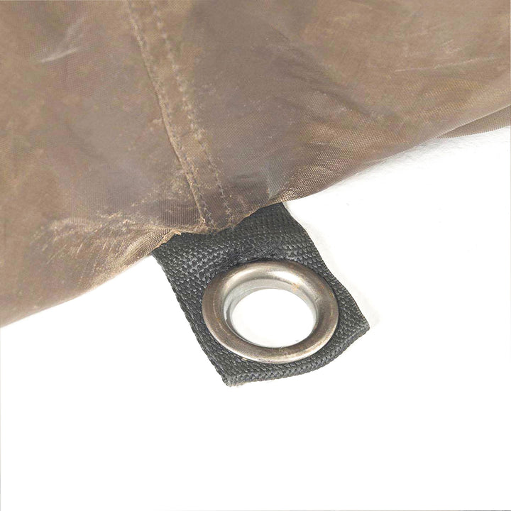 CLAM Quick Set Traveler Portable Camping Gazebo Canopy Shelter, Brown (Used) - VMInnovations