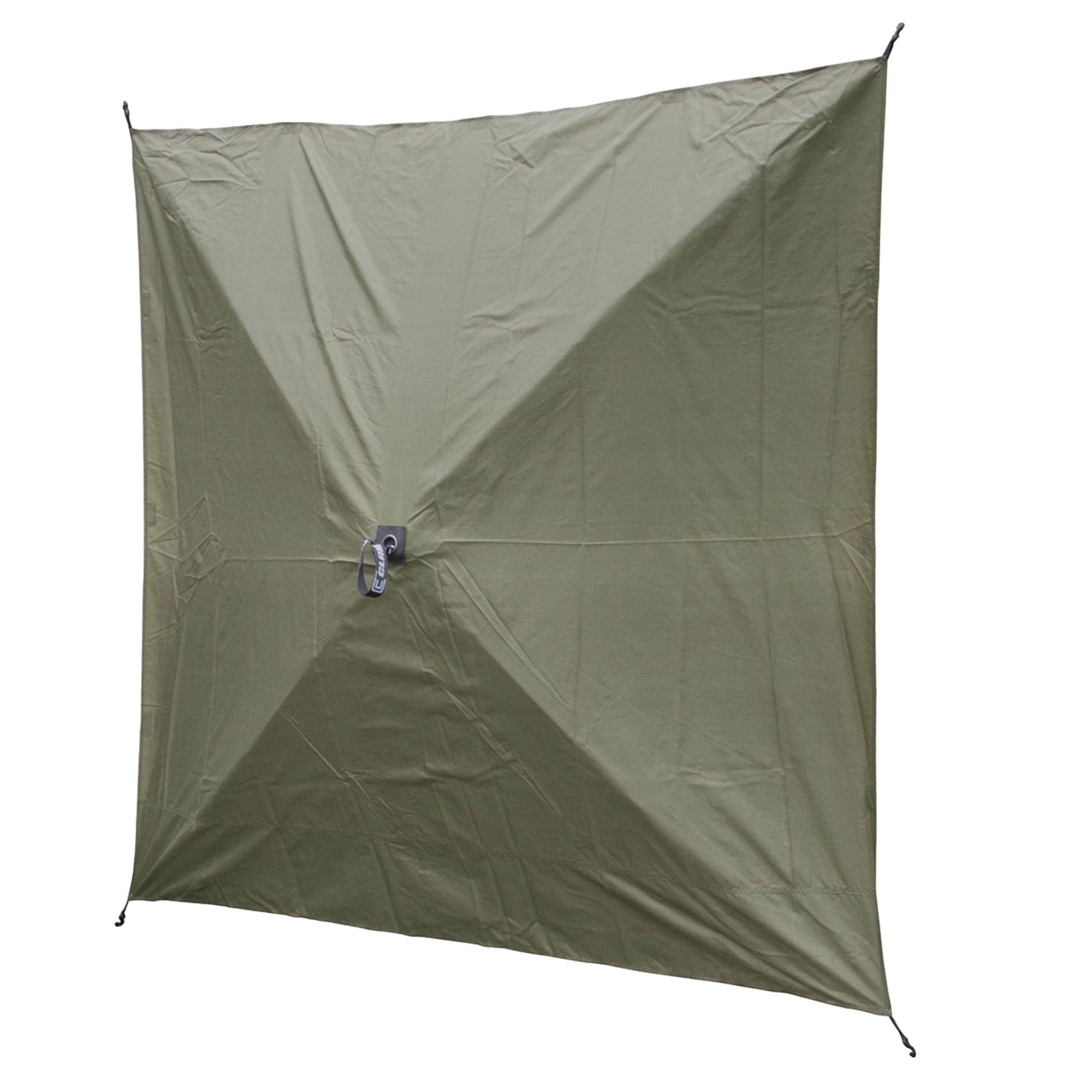 Canopy Shelter Screen Hub Green Fabric Wind & Sun Panels (3 pack) (For Parts) - VMInnovations