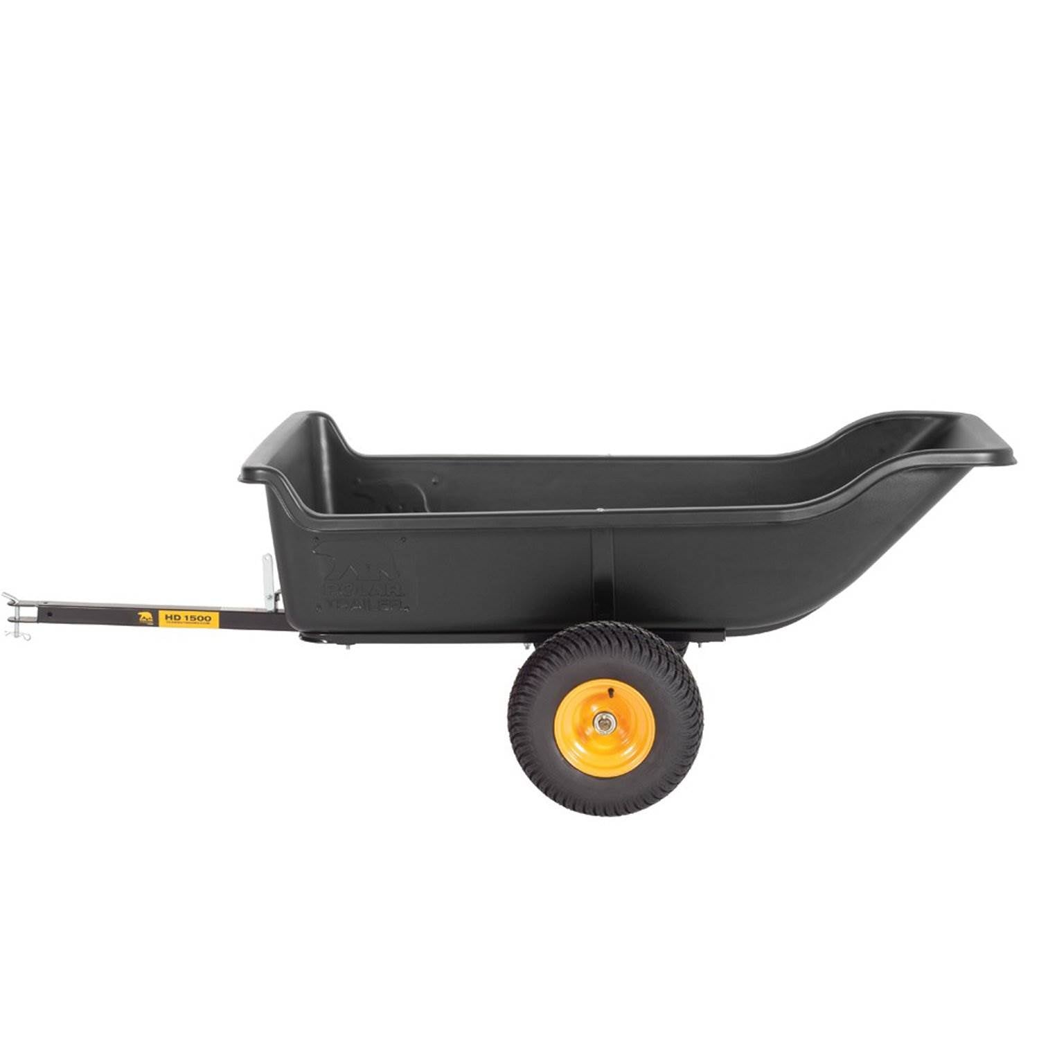 Polar Trailer HD 1500 Off Road Utility Landscape Lawn Trailer Cart (Open Box)