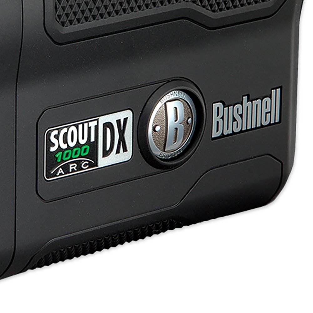 Bushnell Scout DX1000 ARC, 1000 Yard, 6x Zoom Hunting Laser Rangefinder, Black