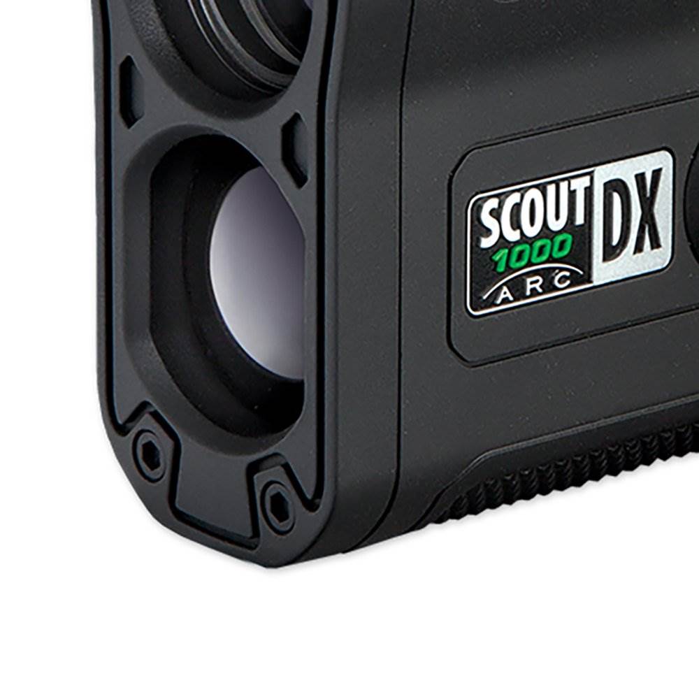 Bushnell Scout DX1000 ARC, 1000 Yard, 6x Zoom Hunting Laser Rangefinder, Black